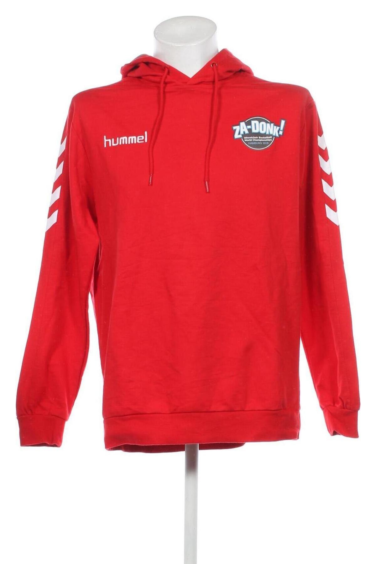Herren Sweatshirt Hummel, Größe XL, Farbe Rot, Preis 22,25 €