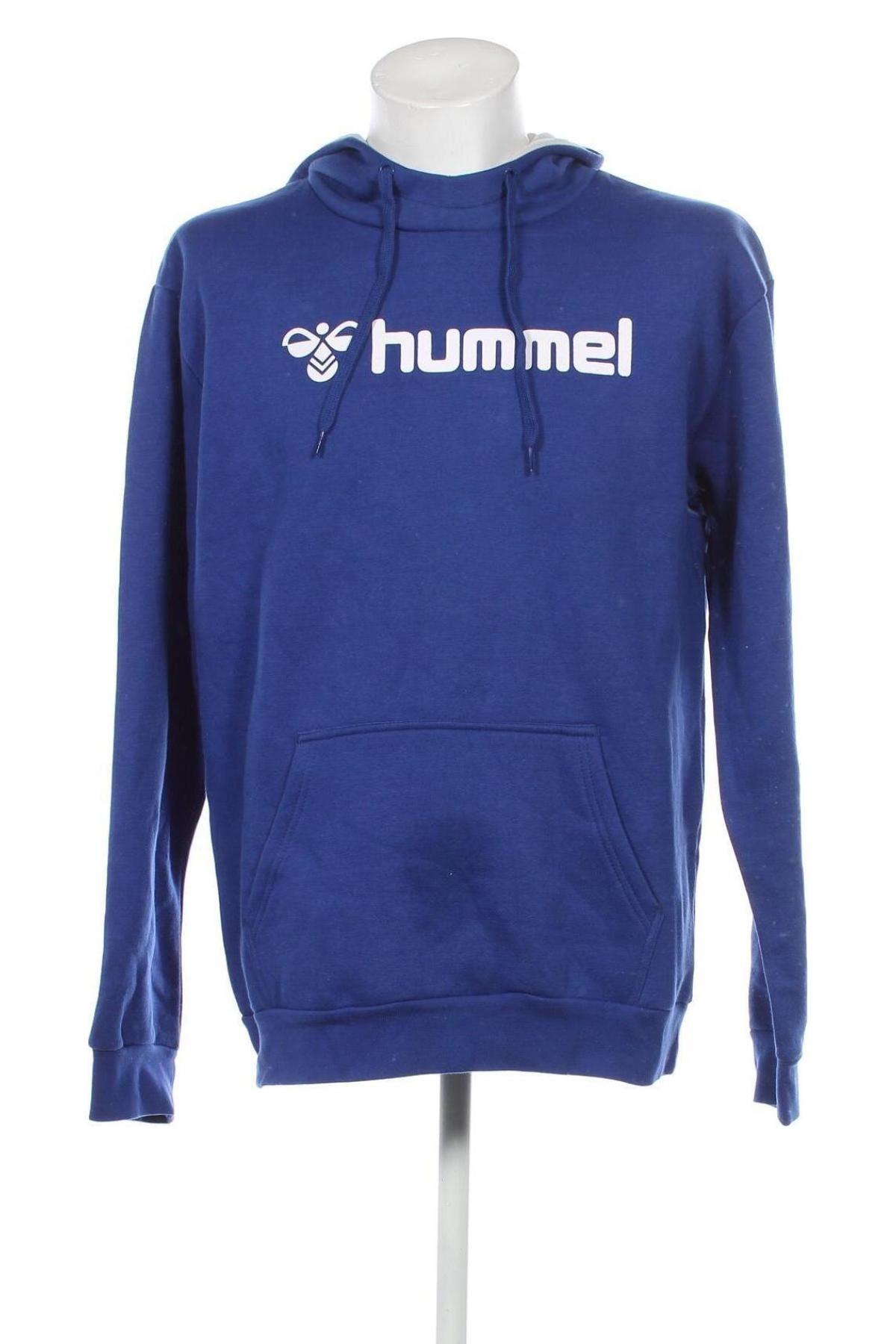 Ανδρικό φούτερ Hummel, Μέγεθος XL, Χρώμα Μπλέ, Τιμή 47,94 €