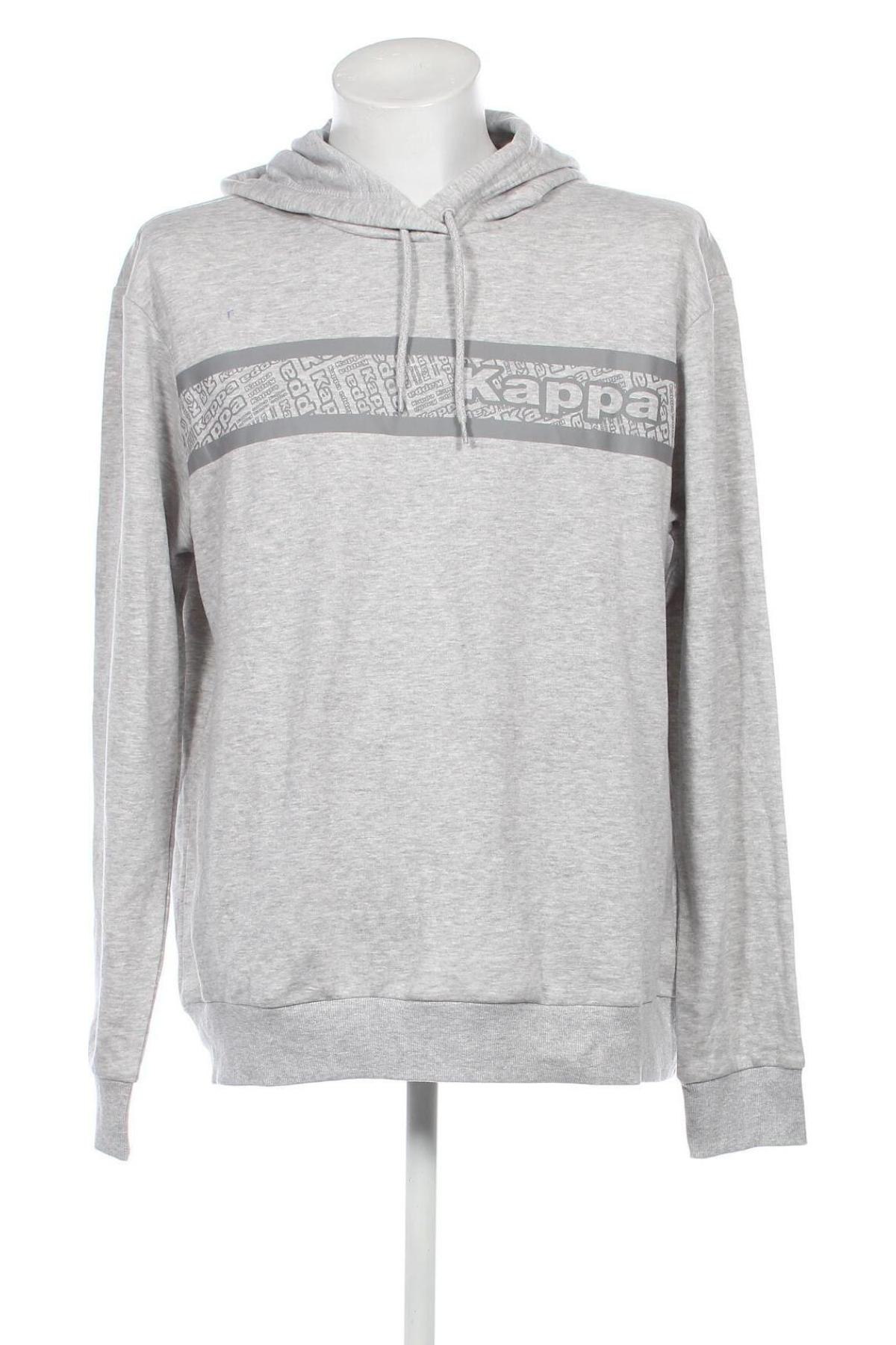 Herren Sweatshirt Kappa, Größe XXL, Farbe Grau, Preis 47,94 €