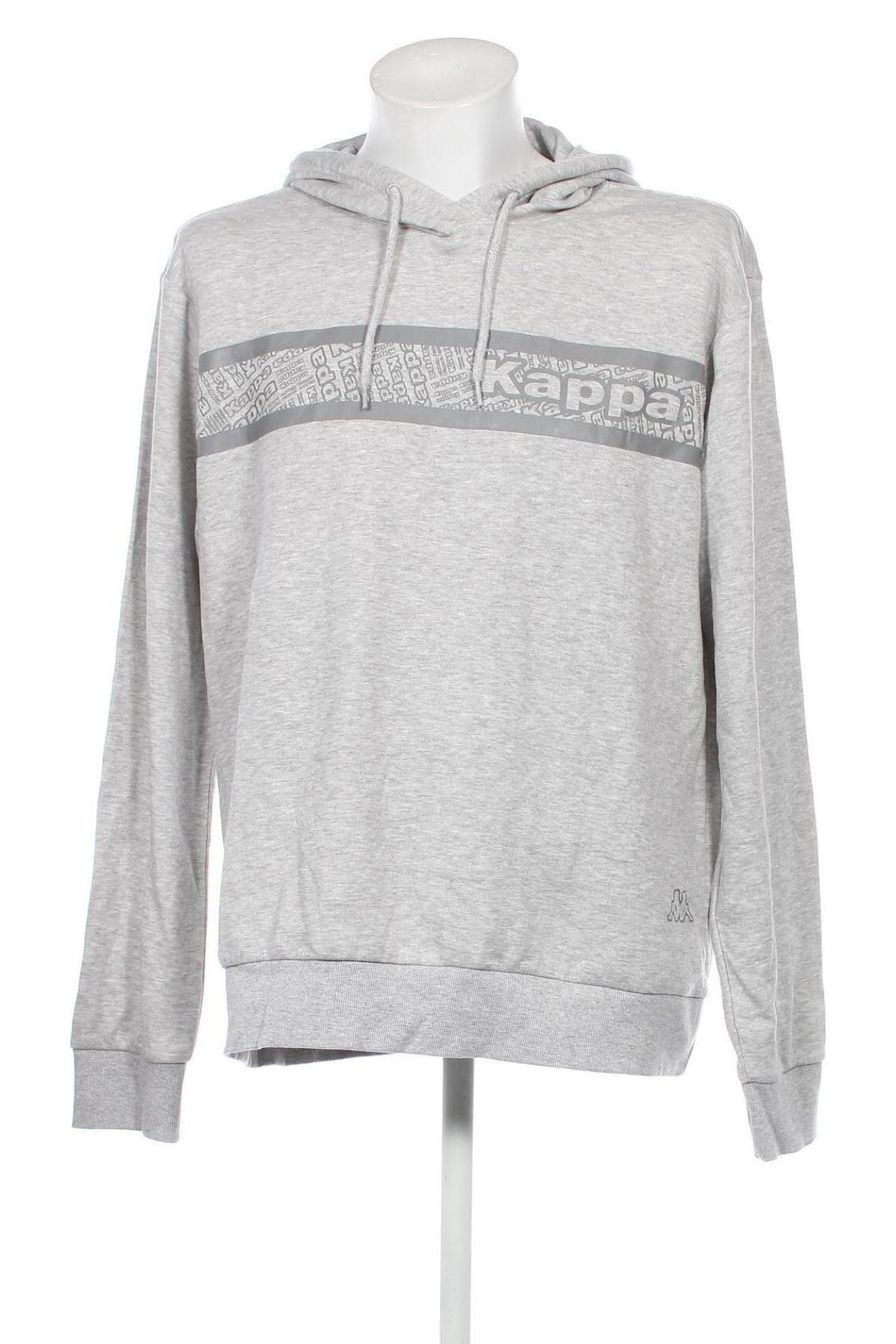 Herren Sweatshirt Kappa, Größe XXL, Farbe Grau, Preis 47,94 €