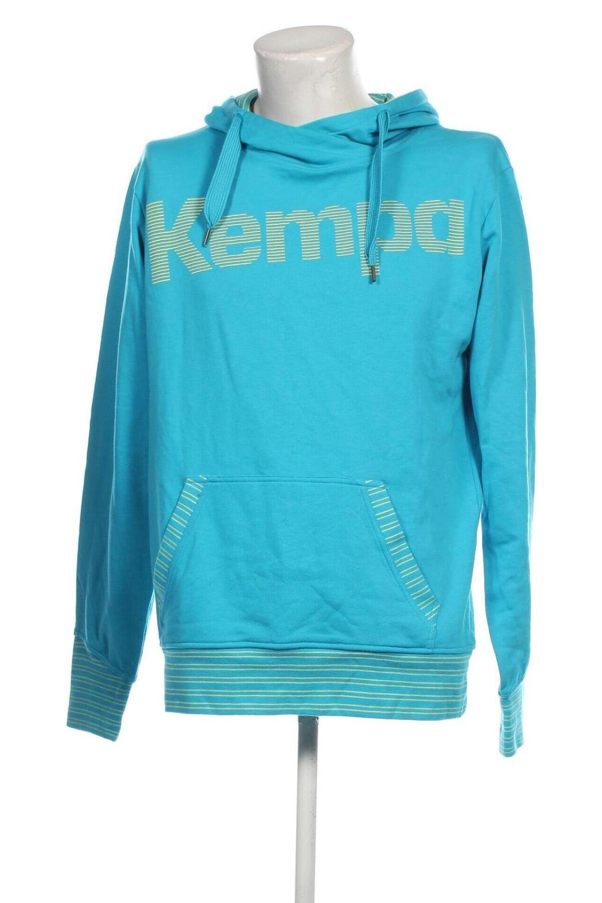 Herren Sweatshirt Kempa, Größe L, Farbe Blau, Preis 13,69 €