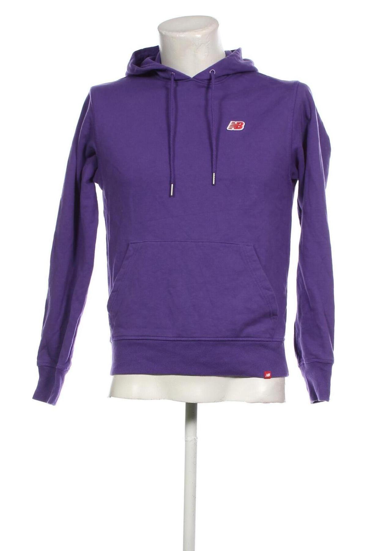 Męska bluza New Balance, Rozmiar S, Kolor Fioletowy, Cena 167,12 zł