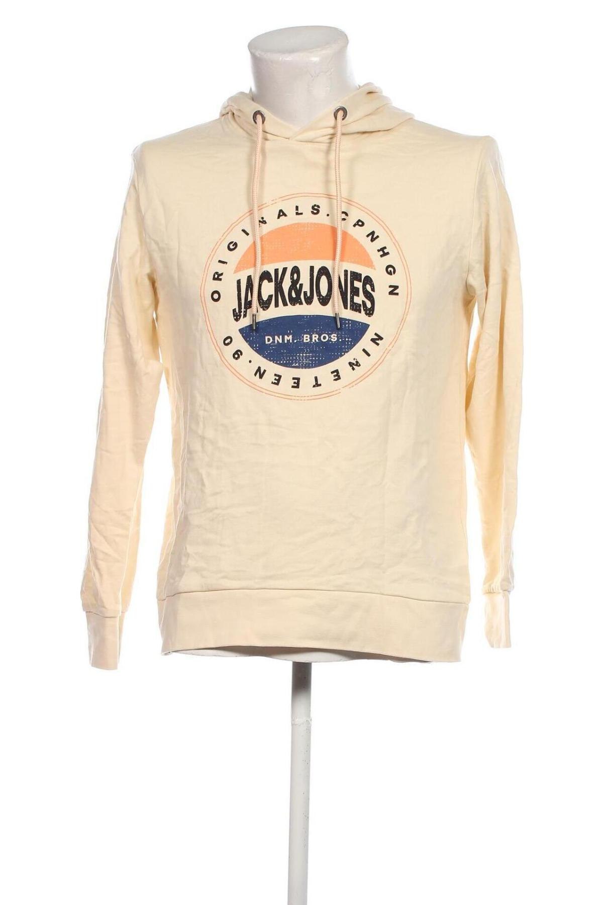 Męska bluza Originals By Jack & Jones, Rozmiar L, Kolor ecru, Cena 41,45 zł