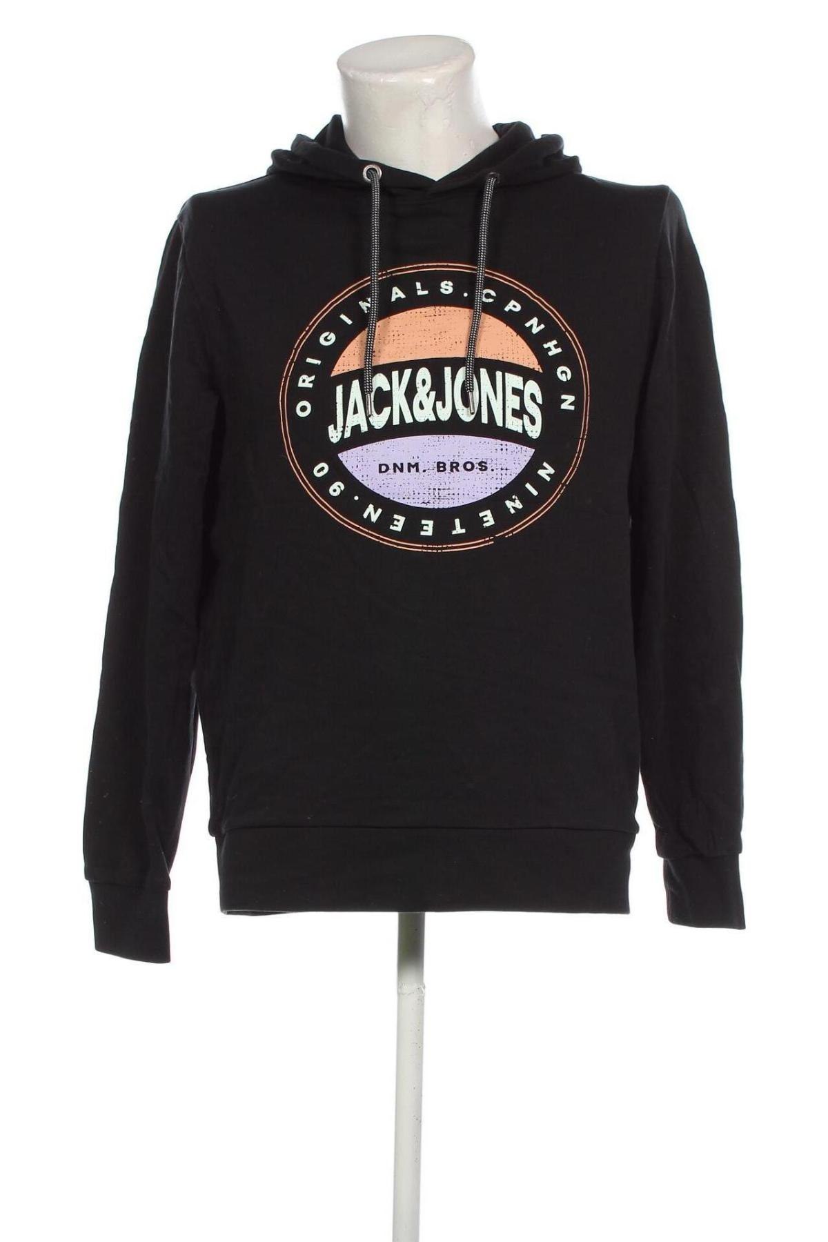 Hanorac de bărbați Originals By Jack & Jones, Mărime L, Culoare Negru, Preț 60,40 Lei