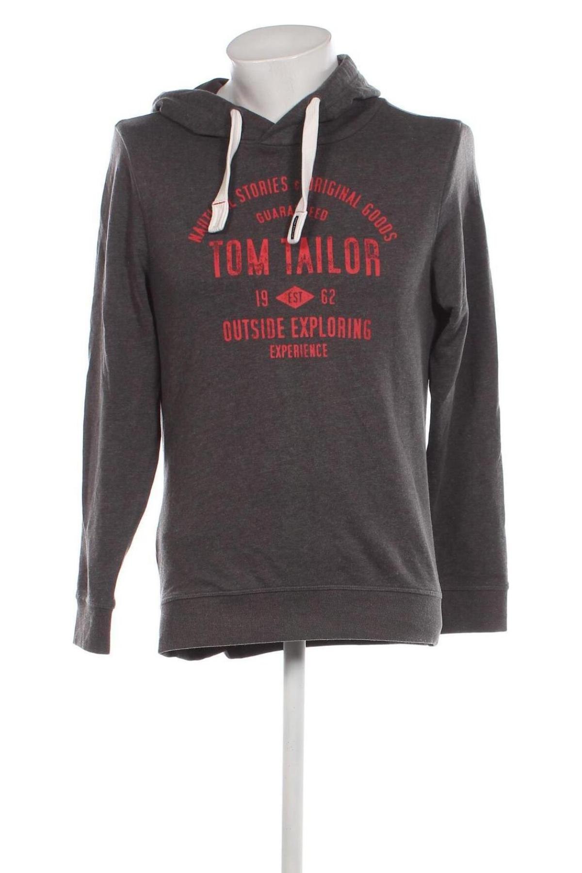 Herren Sweatshirt Tom Tailor, Größe M, Farbe Grau, Preis € 14,27