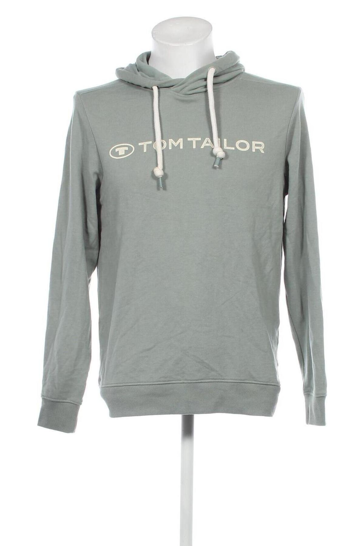 Herren Sweatshirt Tom Tailor, Größe L, Farbe Grün, Preis 28,53 €