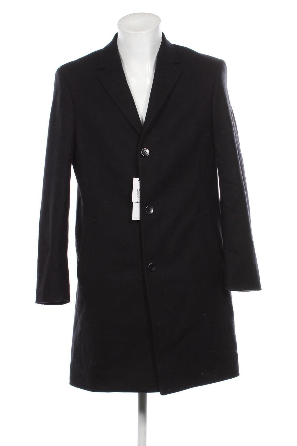 Pánský kabát  Calvin Klein, Velikost M, Barva Černá, Cena  5 731,00 Kč