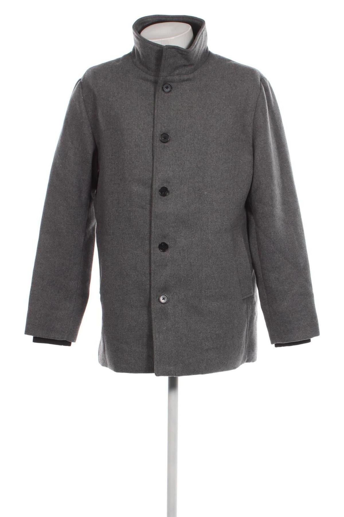 Мъжко палто Jack & Jones, Размер XL, Цвят Сив, Цена 84,15 лв.