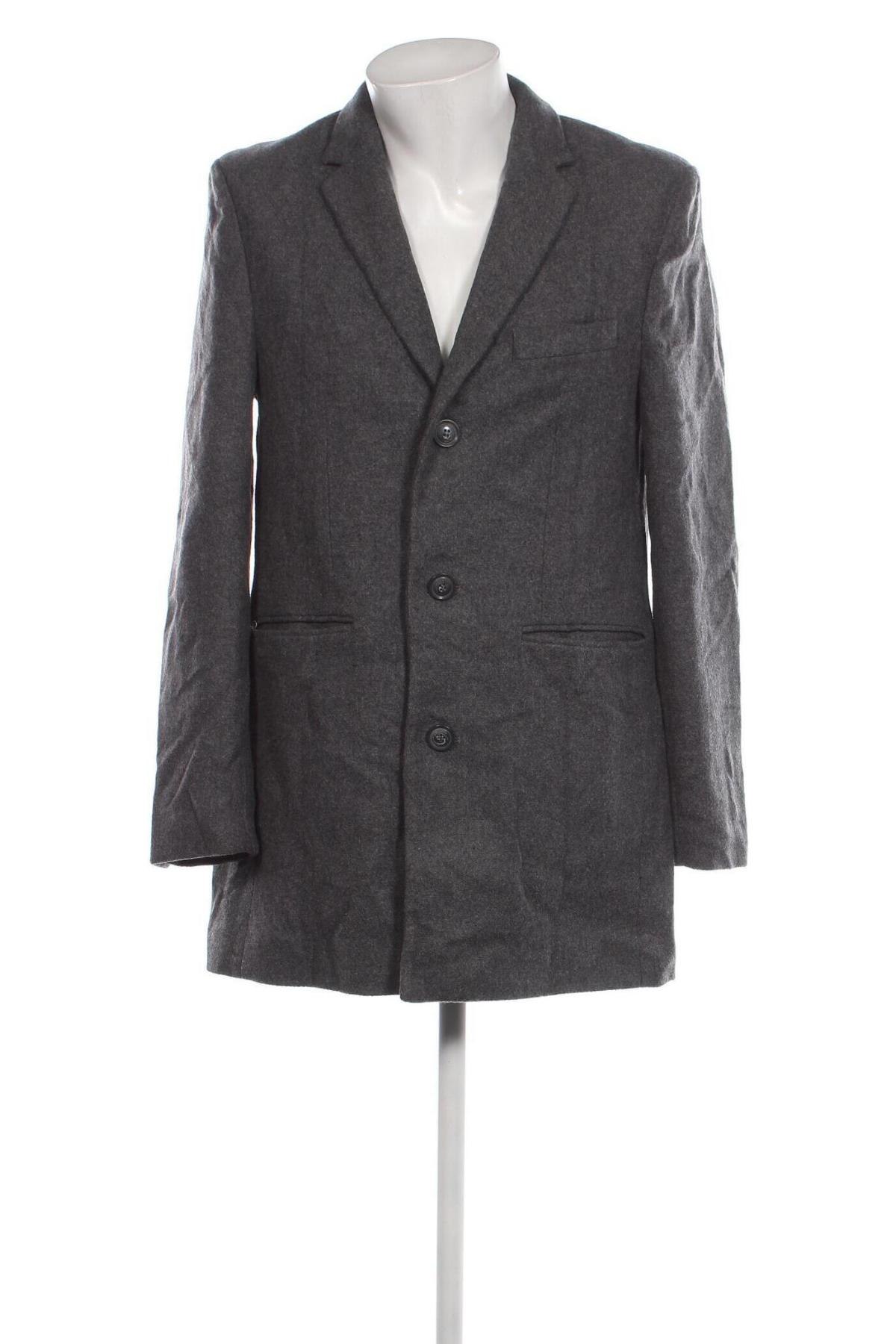 Ανδρικά παλτό Straight Up, Μέγεθος M, Χρώμα Γκρί, Τιμή 33,10 €