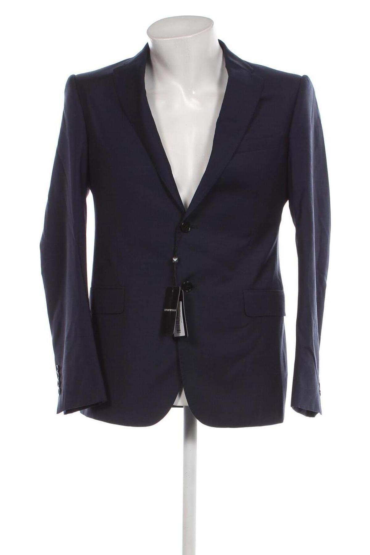 Ανδρικό σακάκι Emporio Armani, Μέγεθος M, Χρώμα Μπλέ, Τιμή 154,84 €