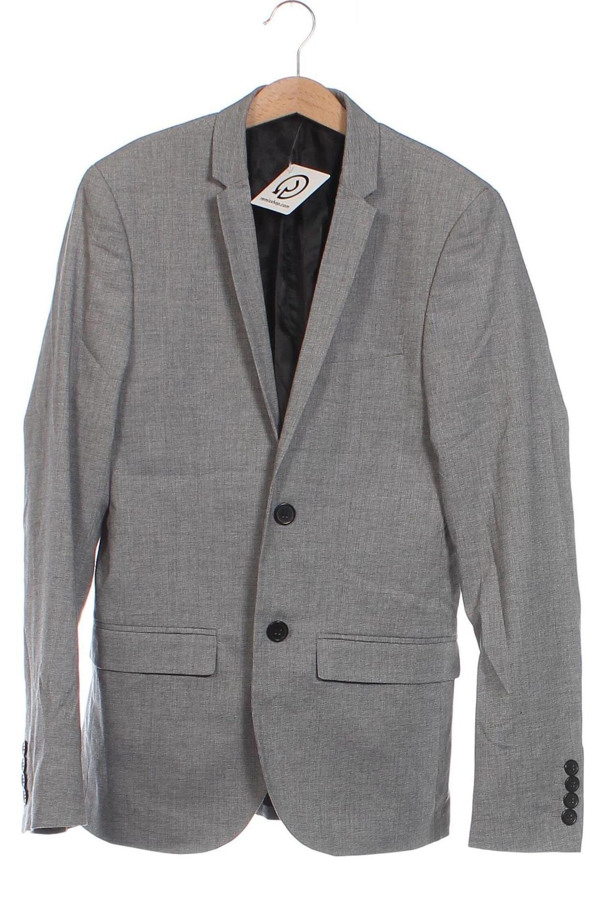 Ανδρικό σακάκι H&M, Μέγεθος S, Χρώμα Γκρί, Τιμή 5,99 €
