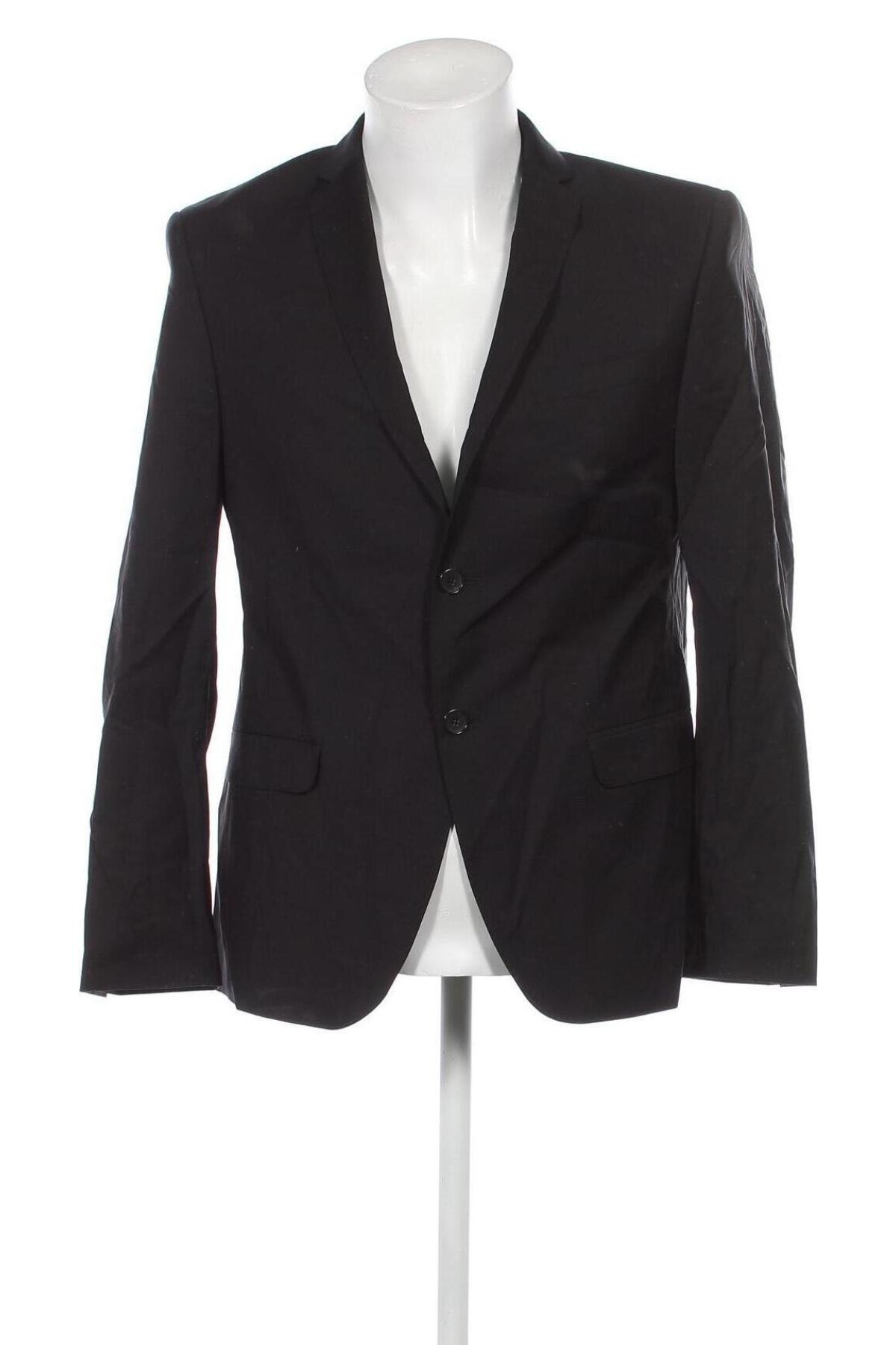 Мъжко сако S.Oliver Black Label, Размер L, Цвят Черен, Цена 113,00 лв.