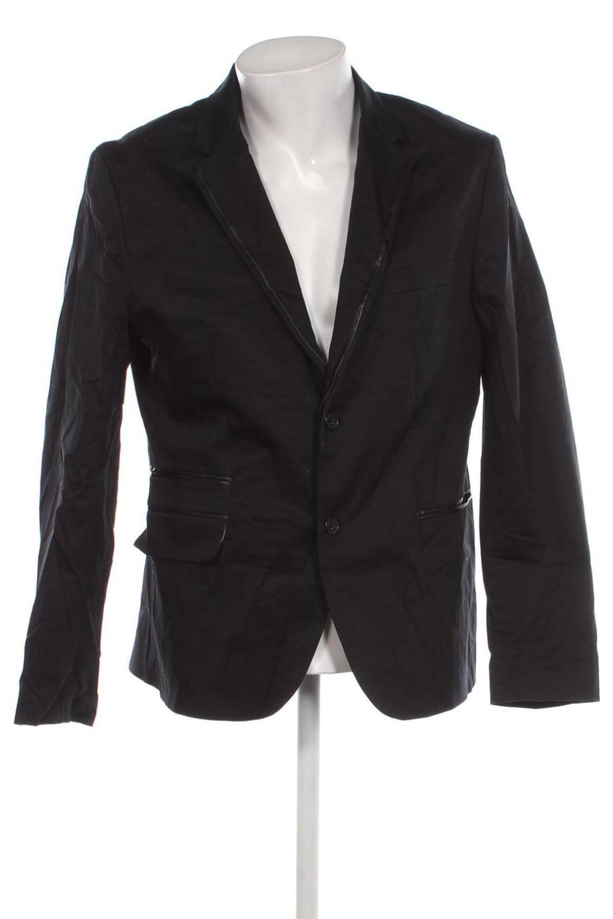 Ανδρικό σακάκι Smog, Μέγεθος XL, Χρώμα Μαύρο, Τιμή 5,44 €