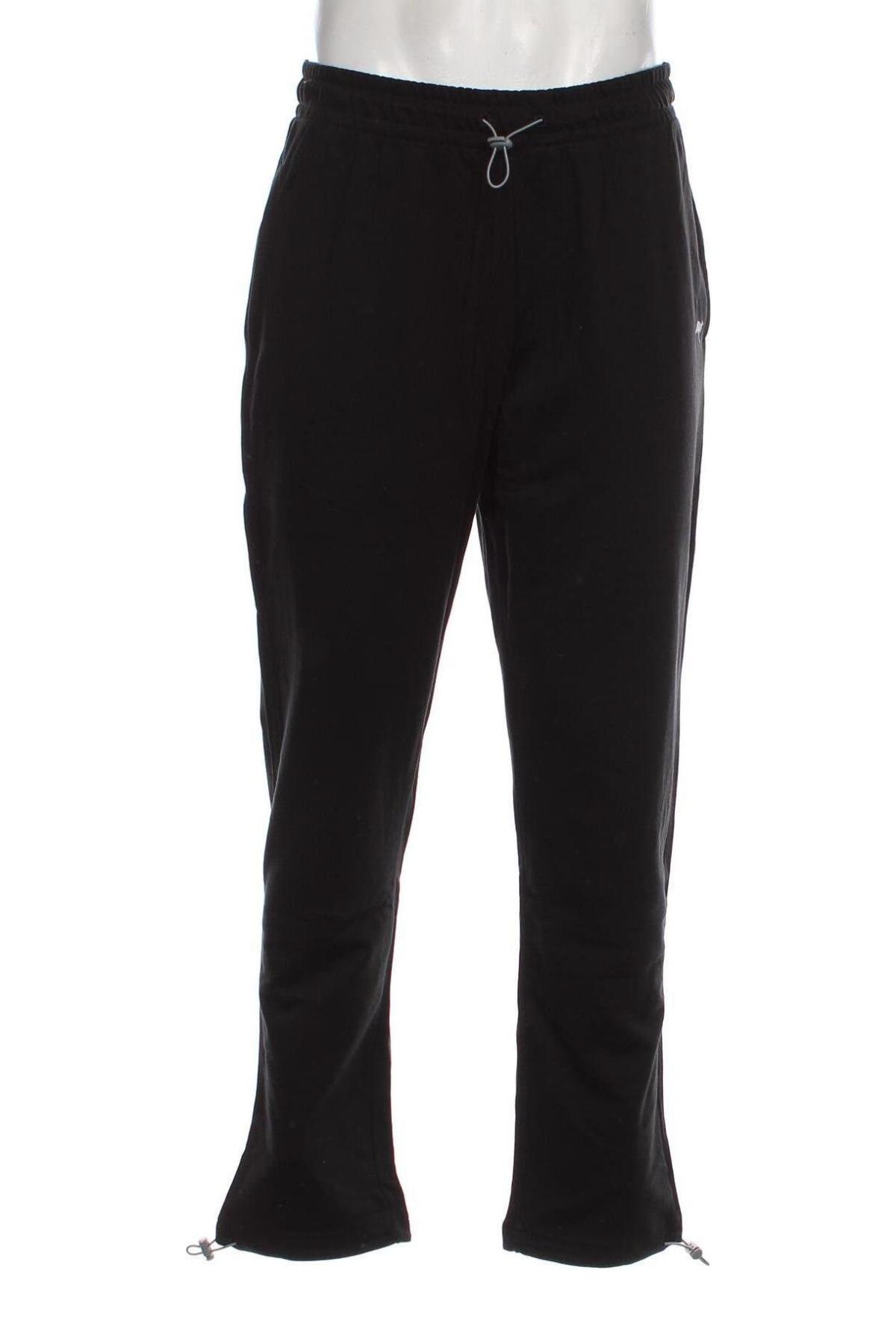 Pantaloni trening de bărbați Kangaroos, Mărime L, Culoare Negru, Preț 203,95 Lei