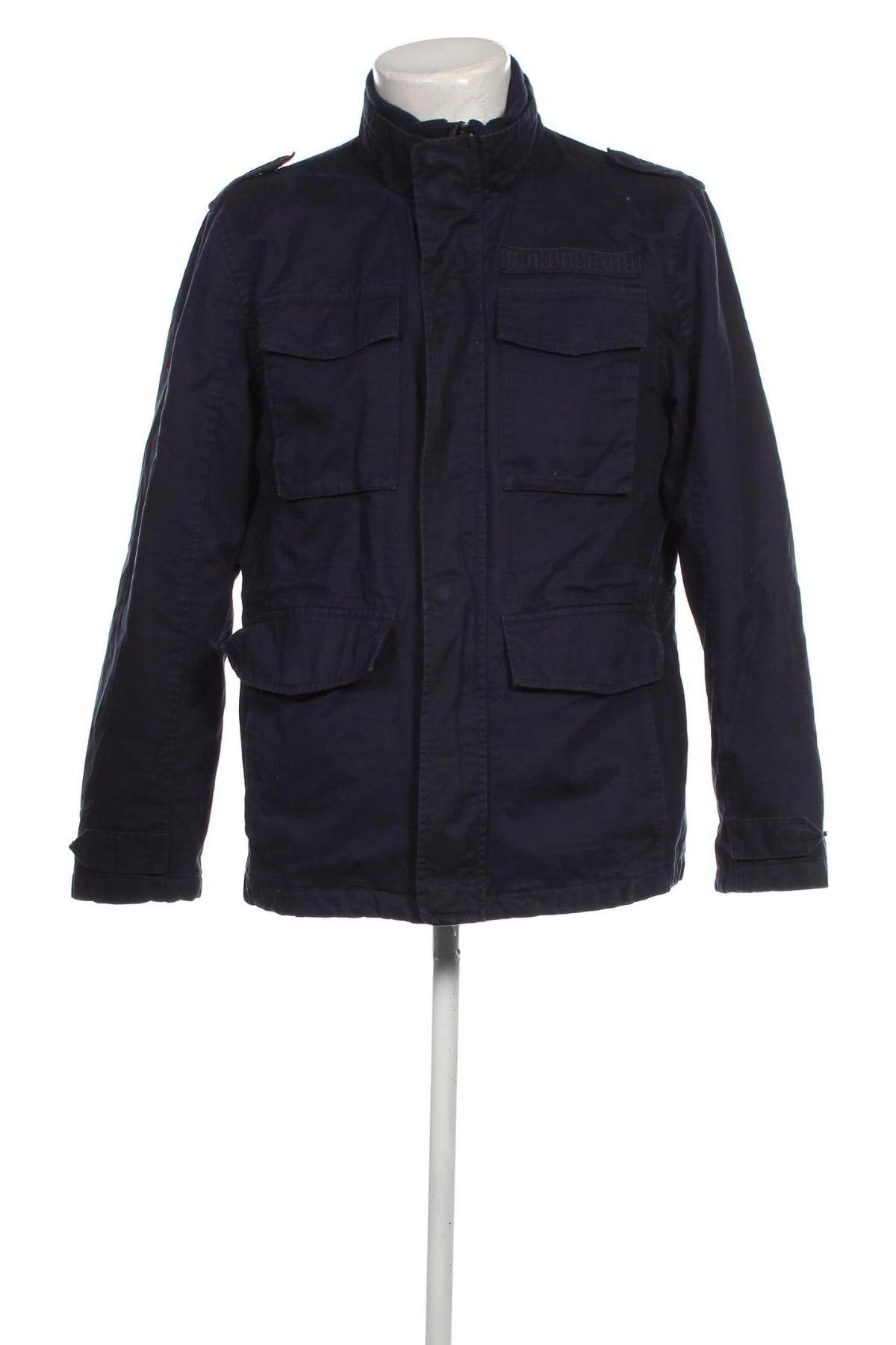 Herrenjacke Angelo Litrico, Größe M, Farbe Blau, Preis € 17,76