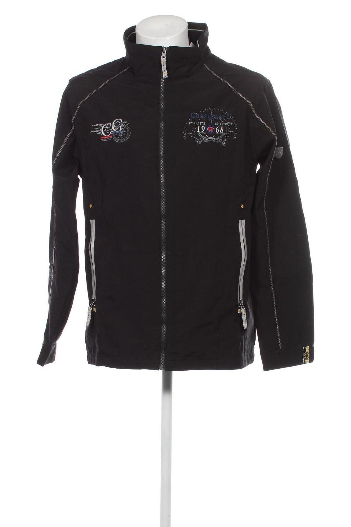 Ανδρικό μπουφάν Coastguard, Μέγεθος XL, Χρώμα Μαύρο, Τιμή 29,69 €