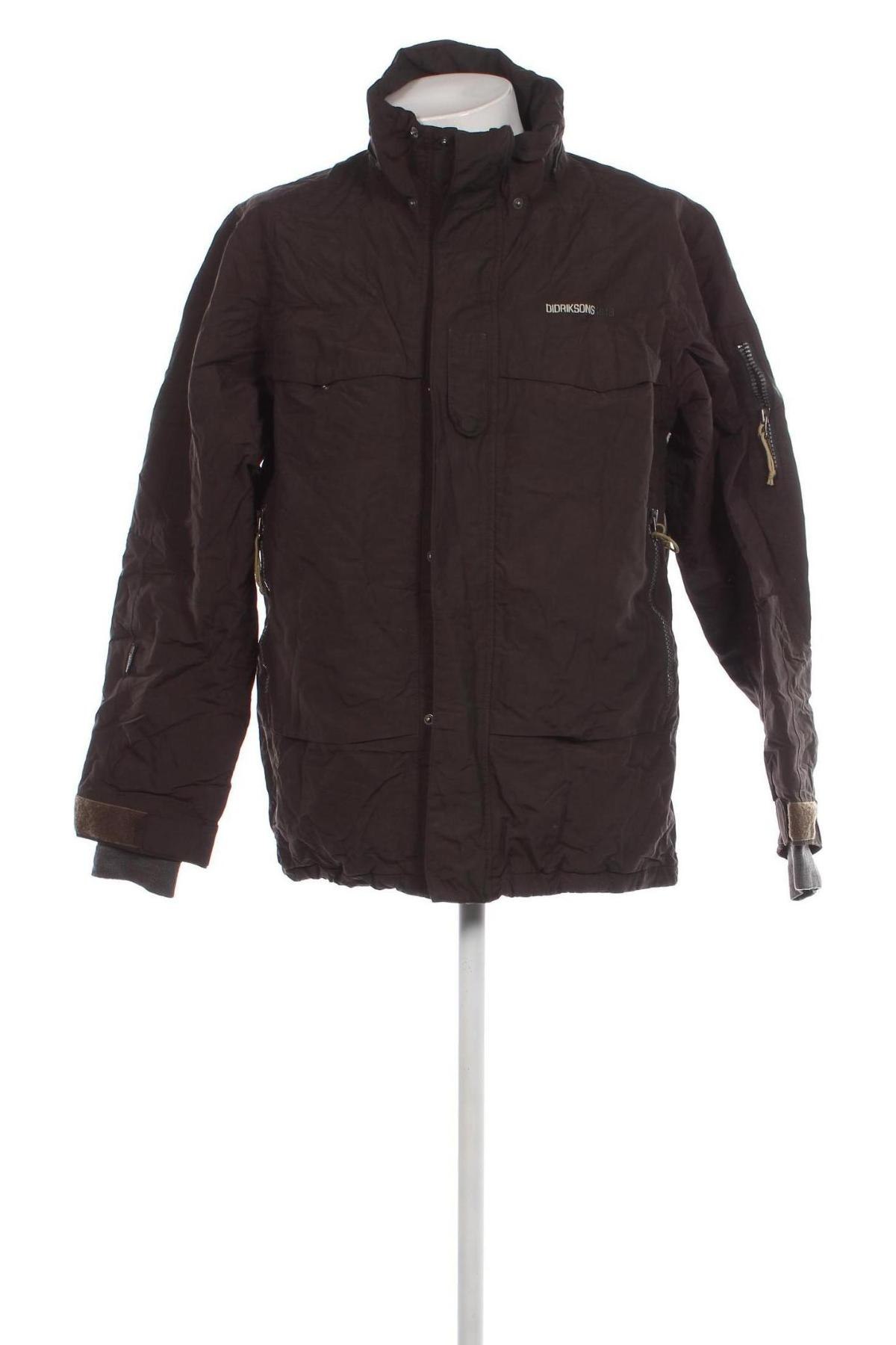 Herrenjacke Didriksons, Größe L, Farbe Grau, Preis € 59,91