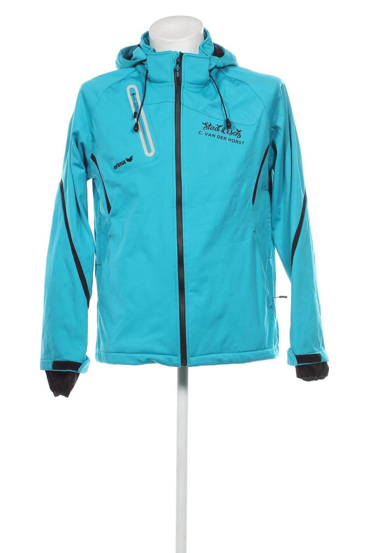 Herrenjacke Erima, Größe L, Farbe Blau, Preis 12,80 €