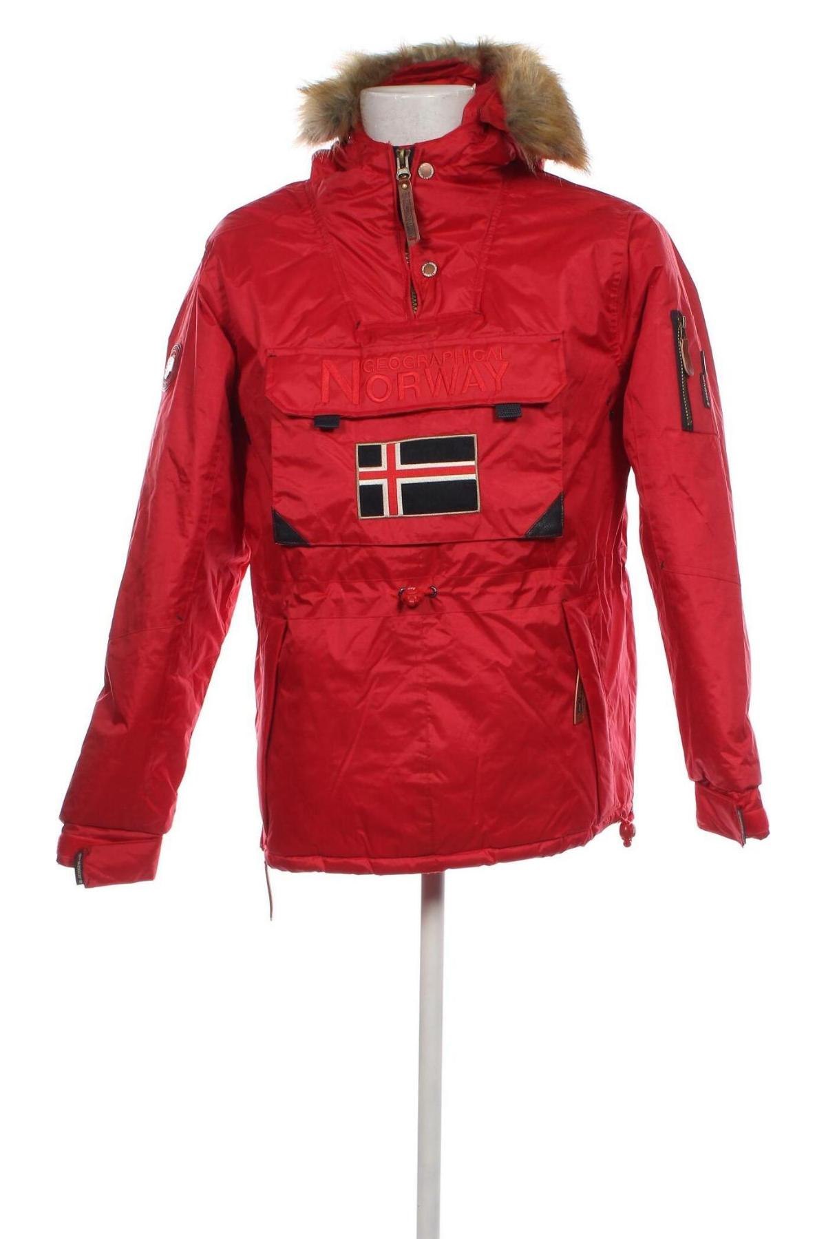 Férfi dzseki Geographical Norway, Méret M, Szín Piros, Ár 36 248 Ft