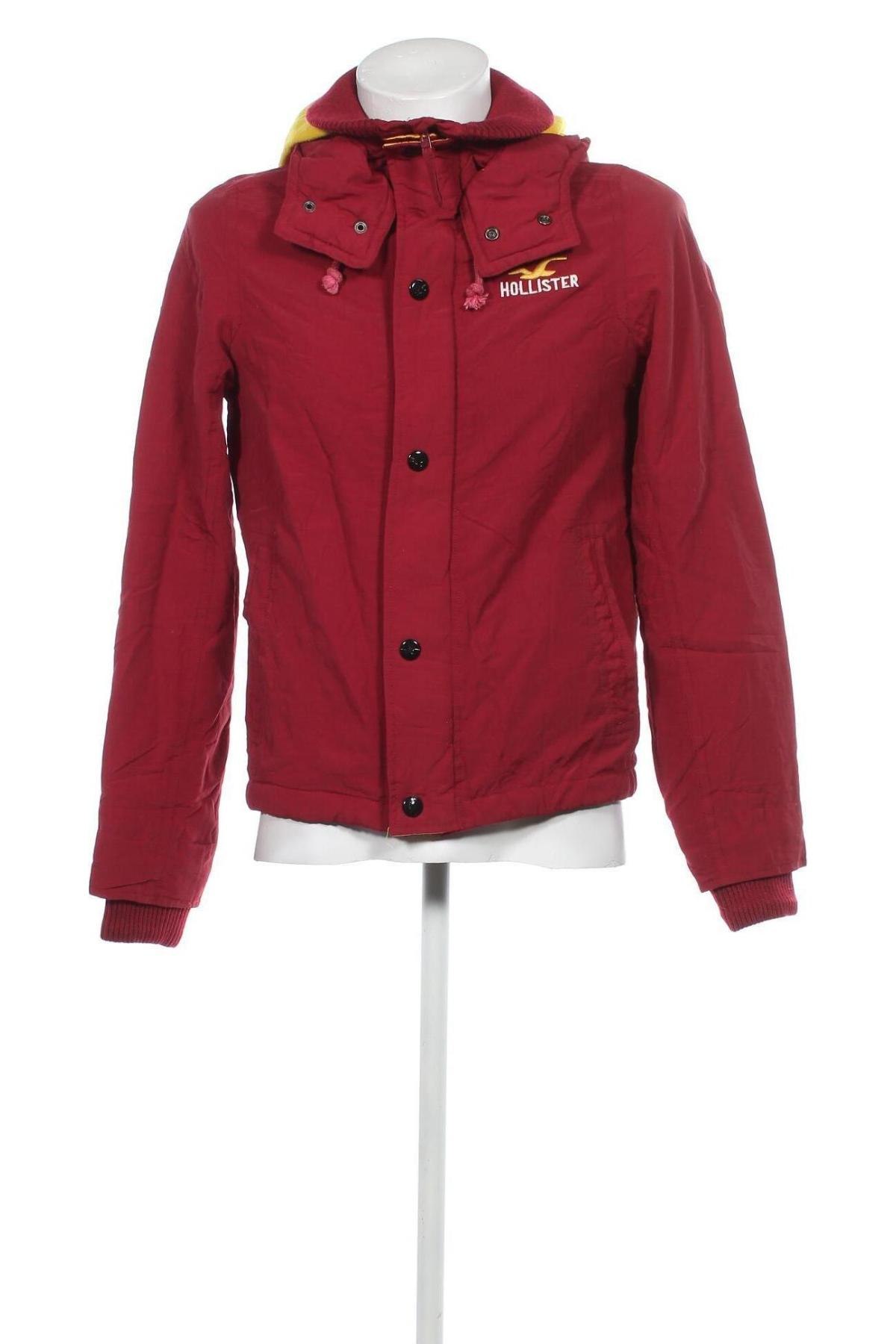 Herrenjacke Hollister, Größe M, Farbe Rot, Preis 40,86 €