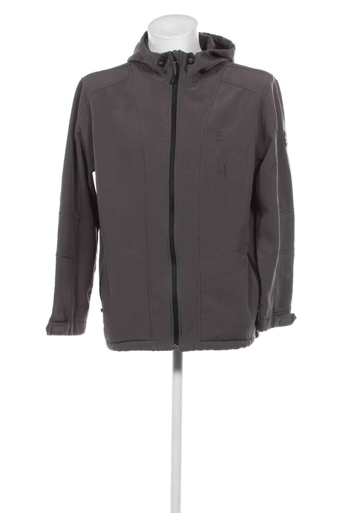 Ανδρικό μπουφάν Identic, Μέγεθος XL, Χρώμα Γκρί, Τιμή 10,14 €