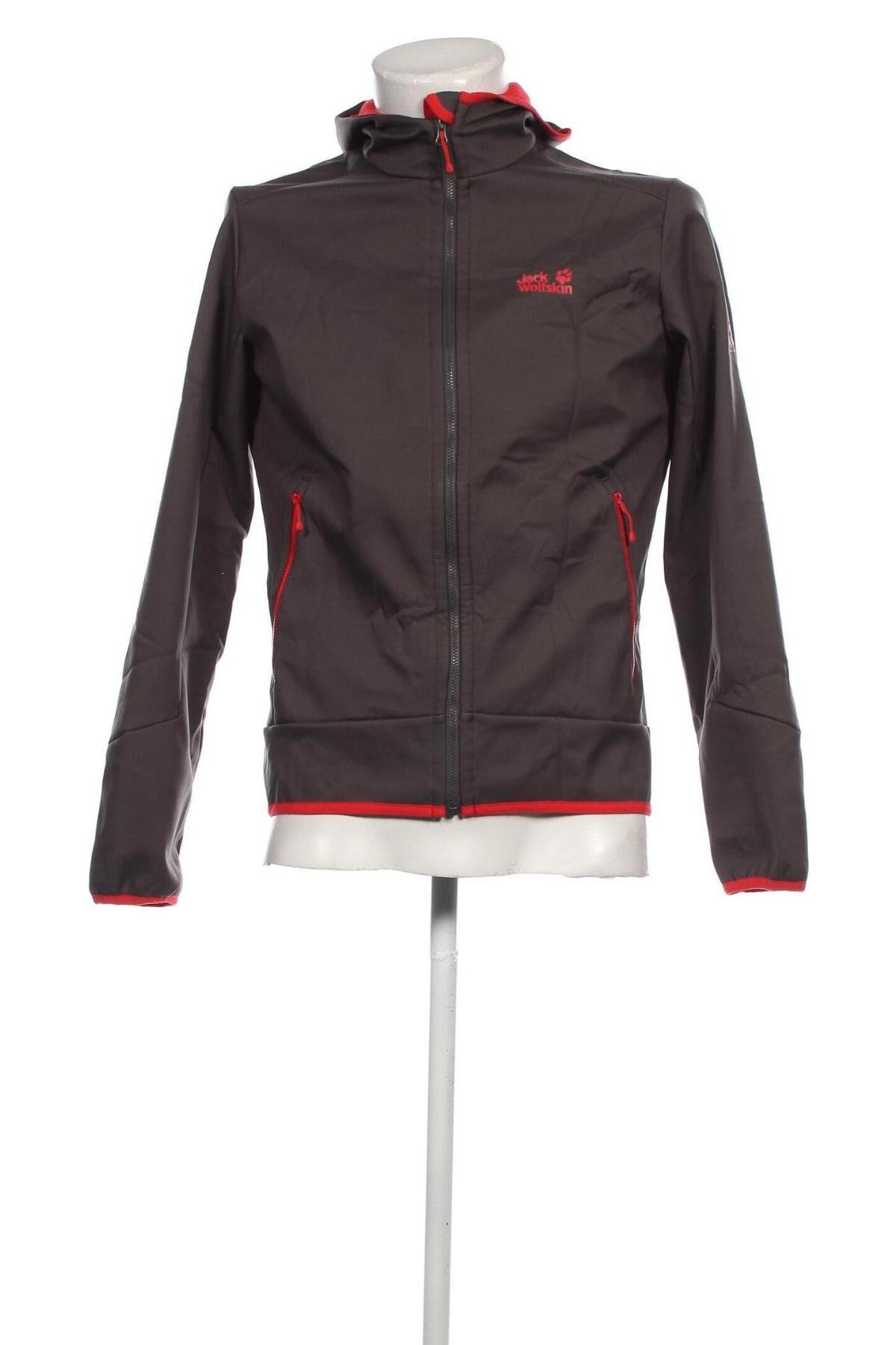 Herrenjacke Jack Wolfskin, Größe S, Farbe Grau, Preis 58,83 €