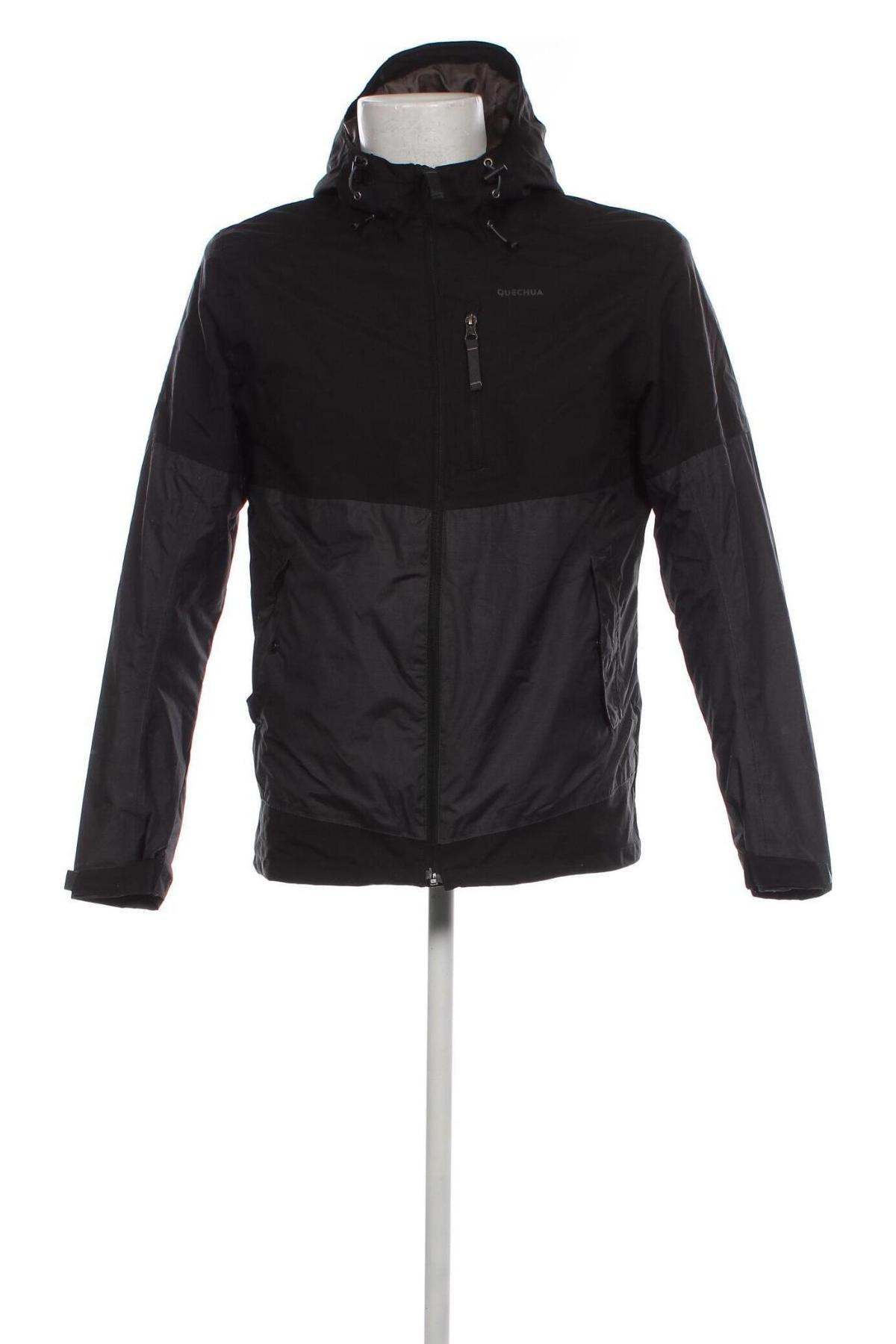 Herrenjacke Quechua, Größe M, Farbe Schwarz, Preis 22,60 €