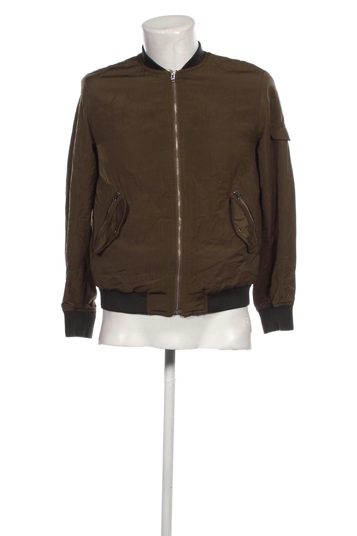 Herrenjacke Zara, Größe M, Farbe Grün, Preis € 13,69