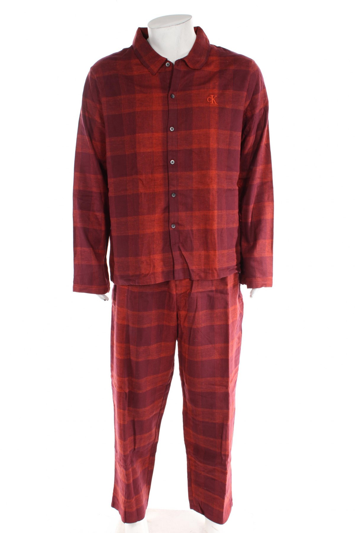 Pyjama Calvin Klein, Größe L, Farbe Rot, Preis 63,17 €