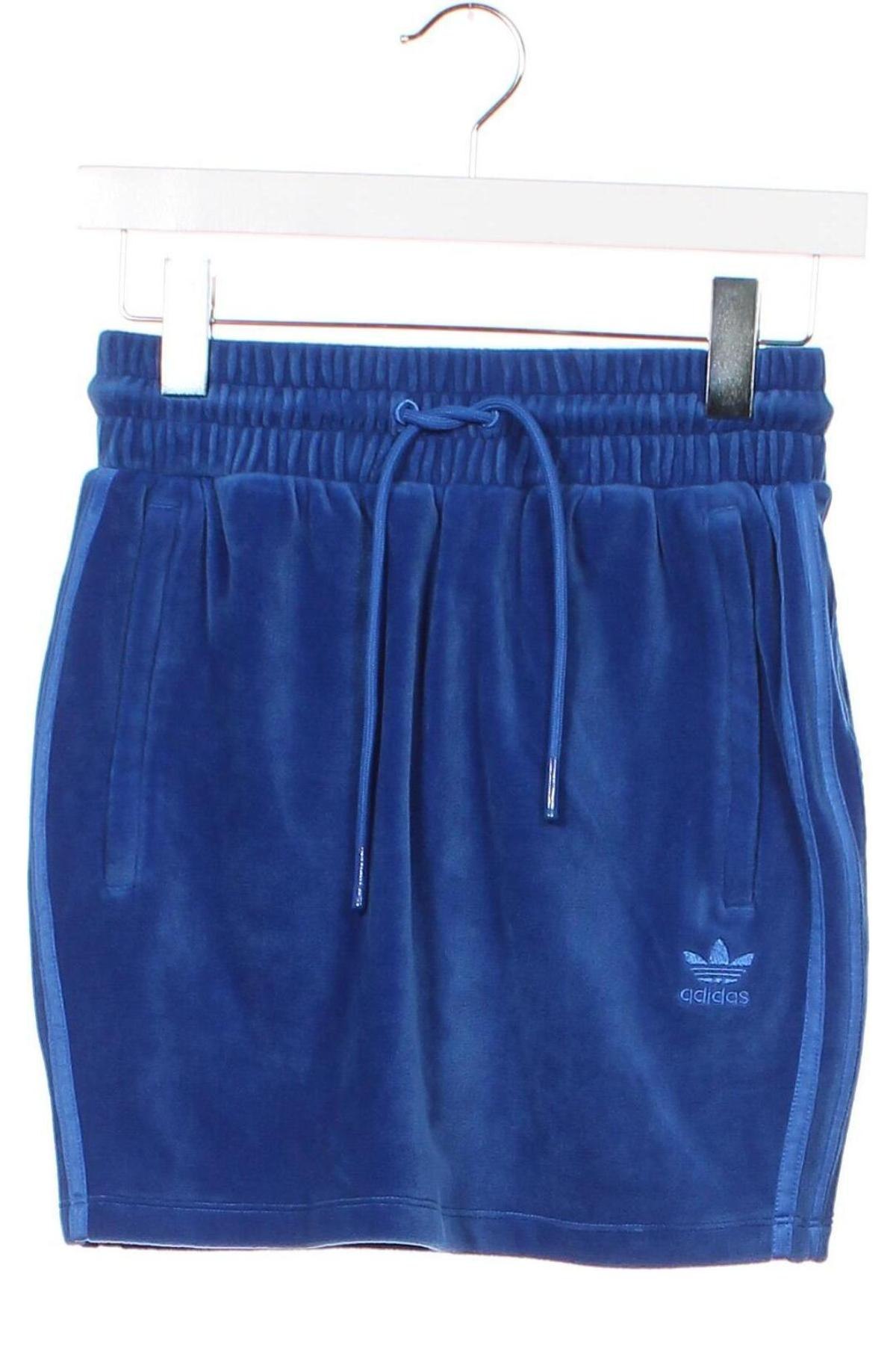 Rock Adidas Originals by Jeremy Scott, Größe XS, Farbe Blau, Preis 36,88 €