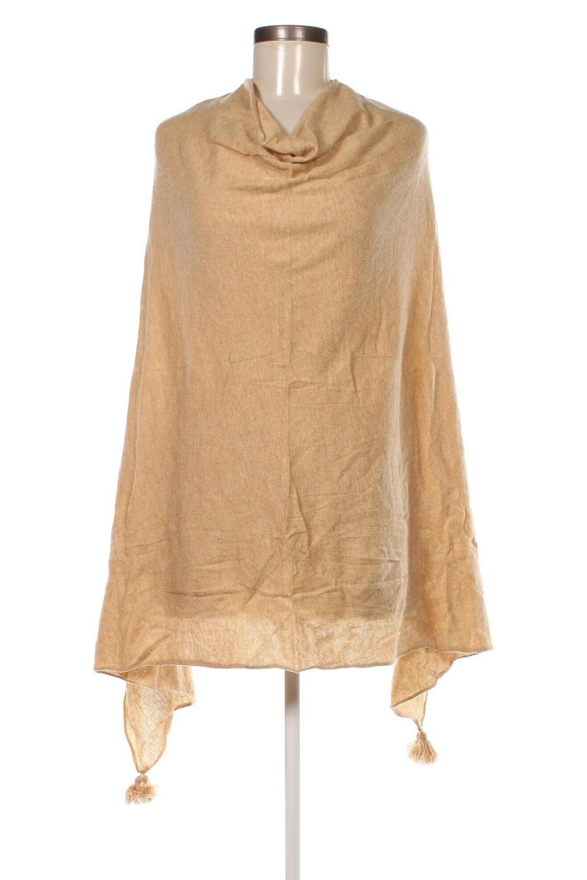 Poncho, Größe M, Farbe Beige, Preis € 7,79