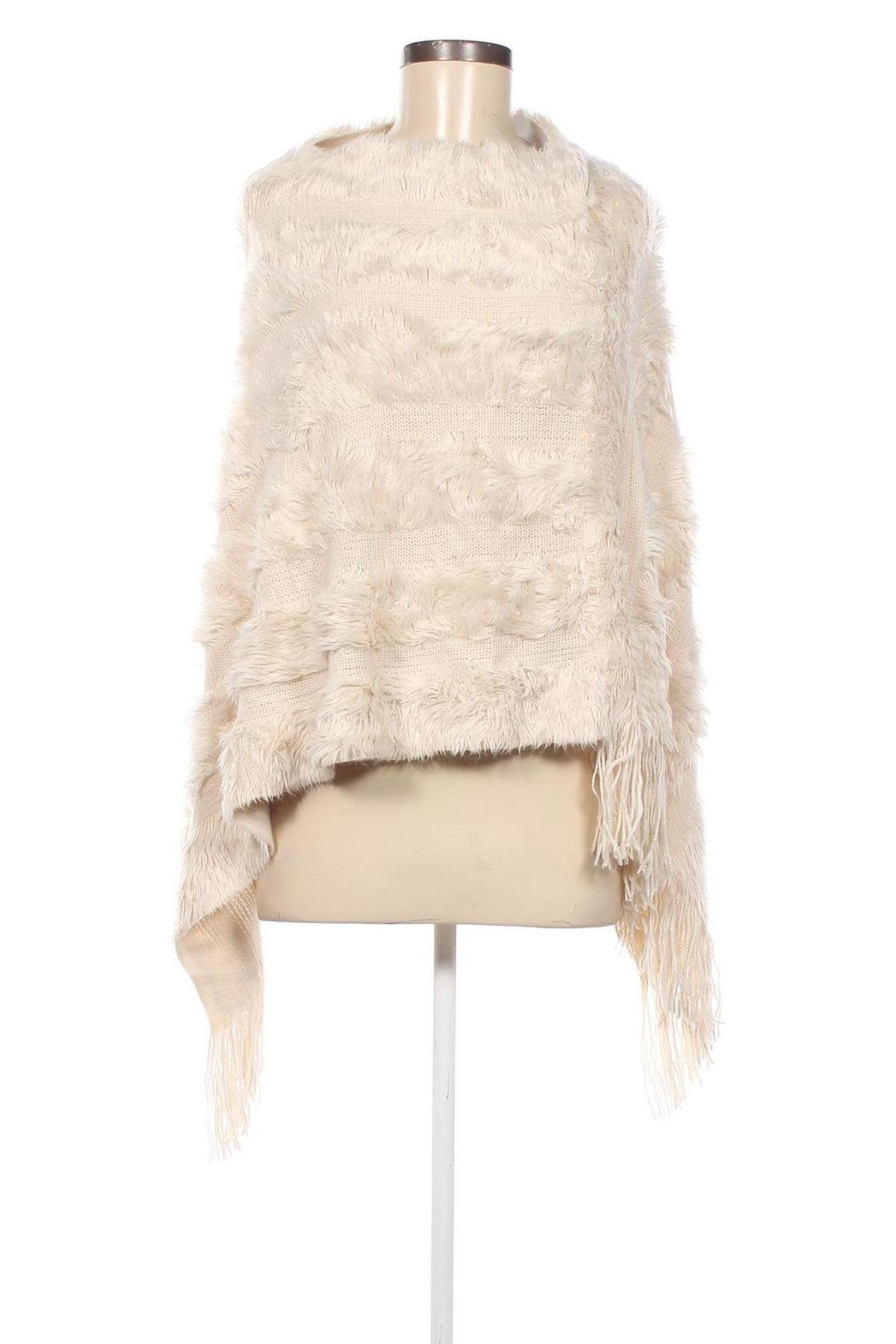 Poncho, Größe M, Farbe Beige, Preis 10,91 €