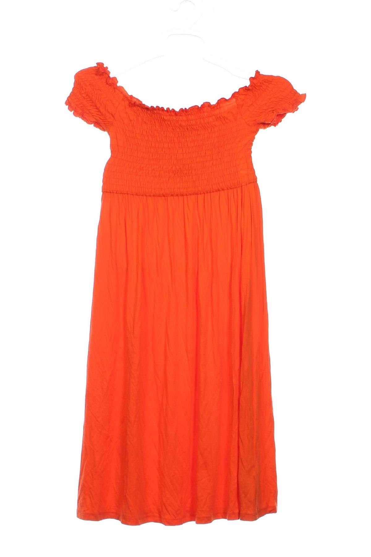 Kleid, Größe XXS, Farbe Orange, Preis 3,49 €