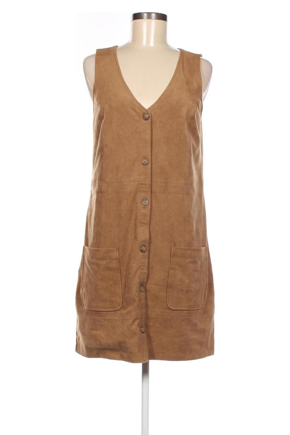 Kleid Abercrombie & Fitch, Größe M, Farbe Beige, Preis 8,56 €