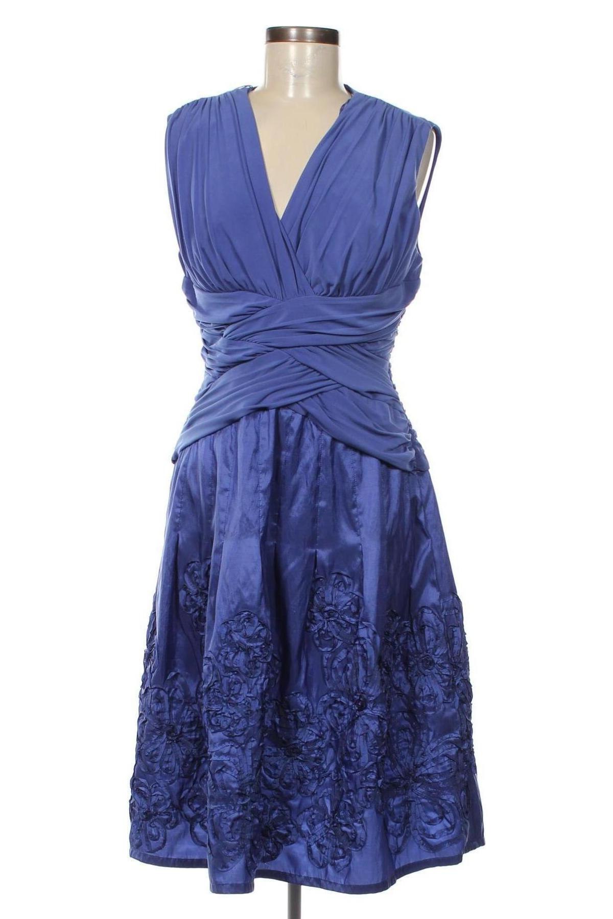 Šaty  Adrianna Papell, Velikost L, Barva Modrá, Cena  1 215,00 Kč