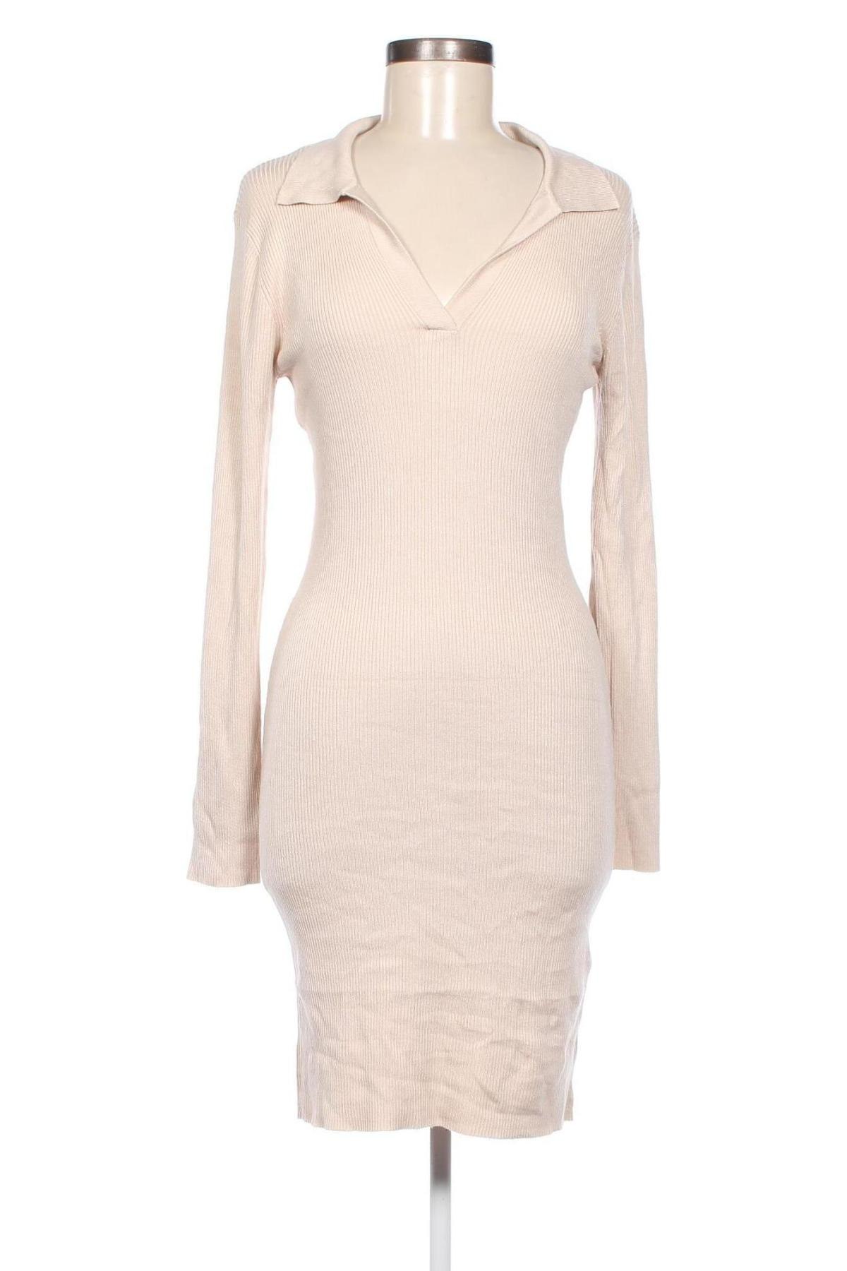 Kleid Amisu, Größe L, Farbe Beige, Preis 8,07 €