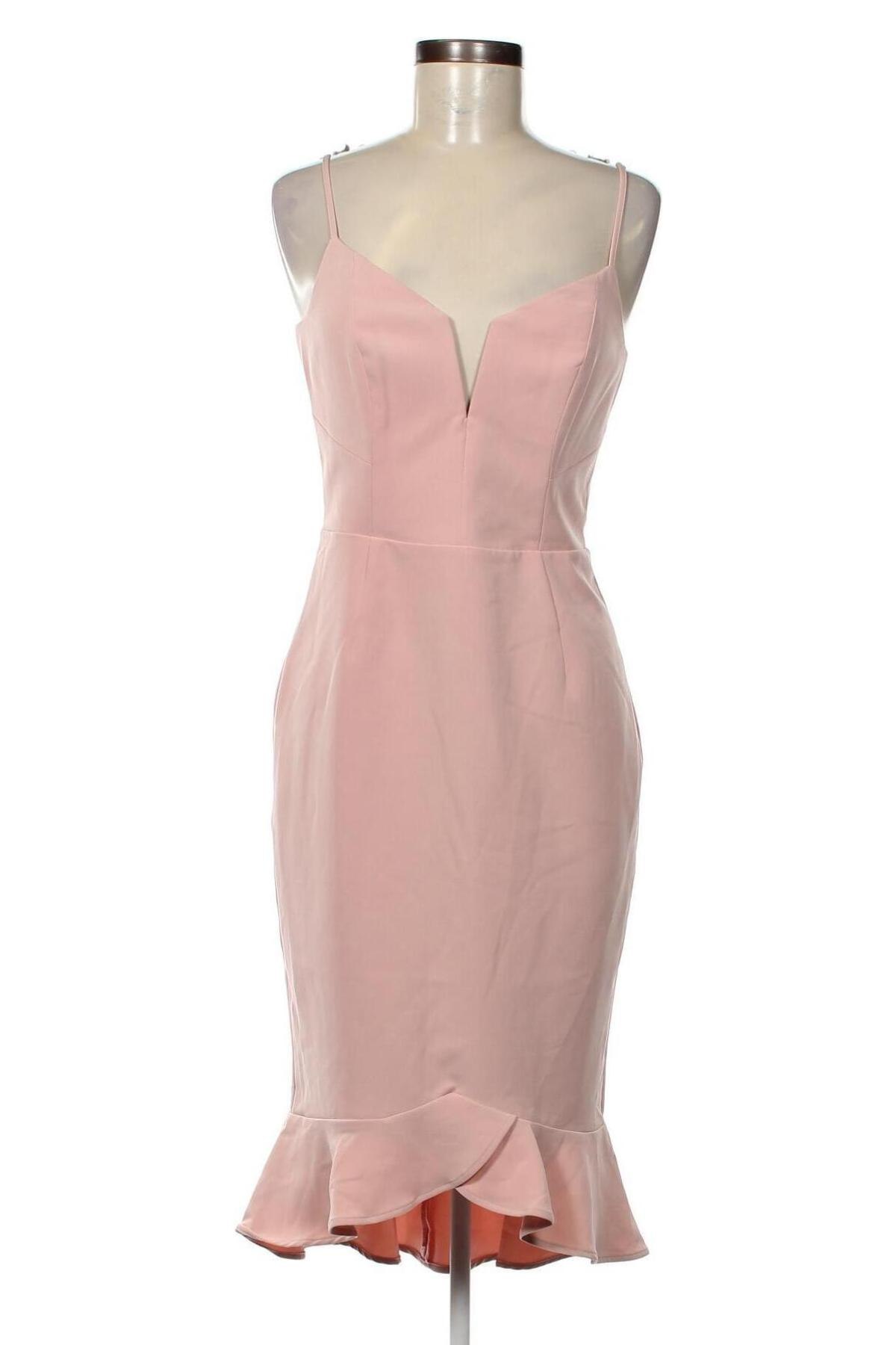 Kleid Bardot, Größe M, Farbe Aschrosa, Preis 89,63 €