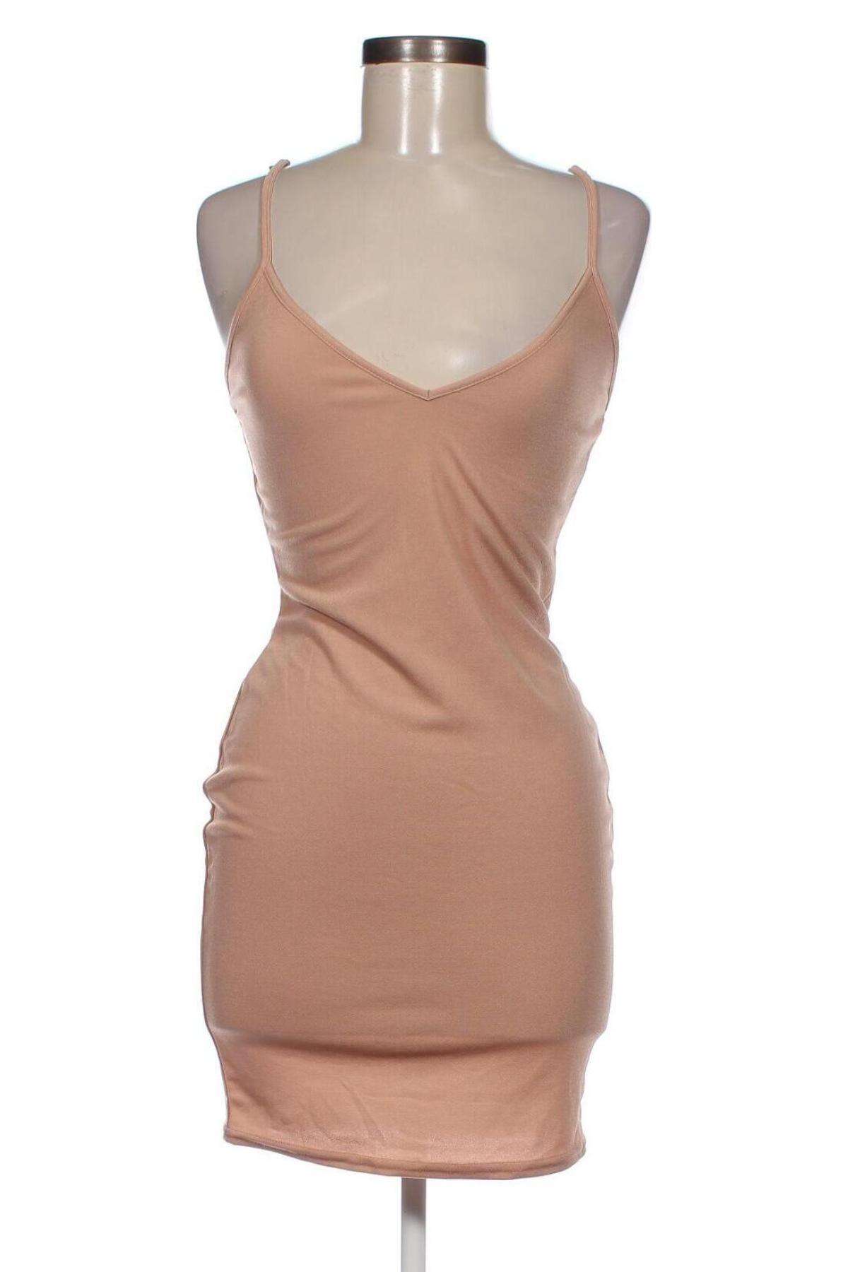 Φόρεμα Boohoo, Μέγεθος M, Χρώμα  Μπέζ, Τιμή 9,87 €