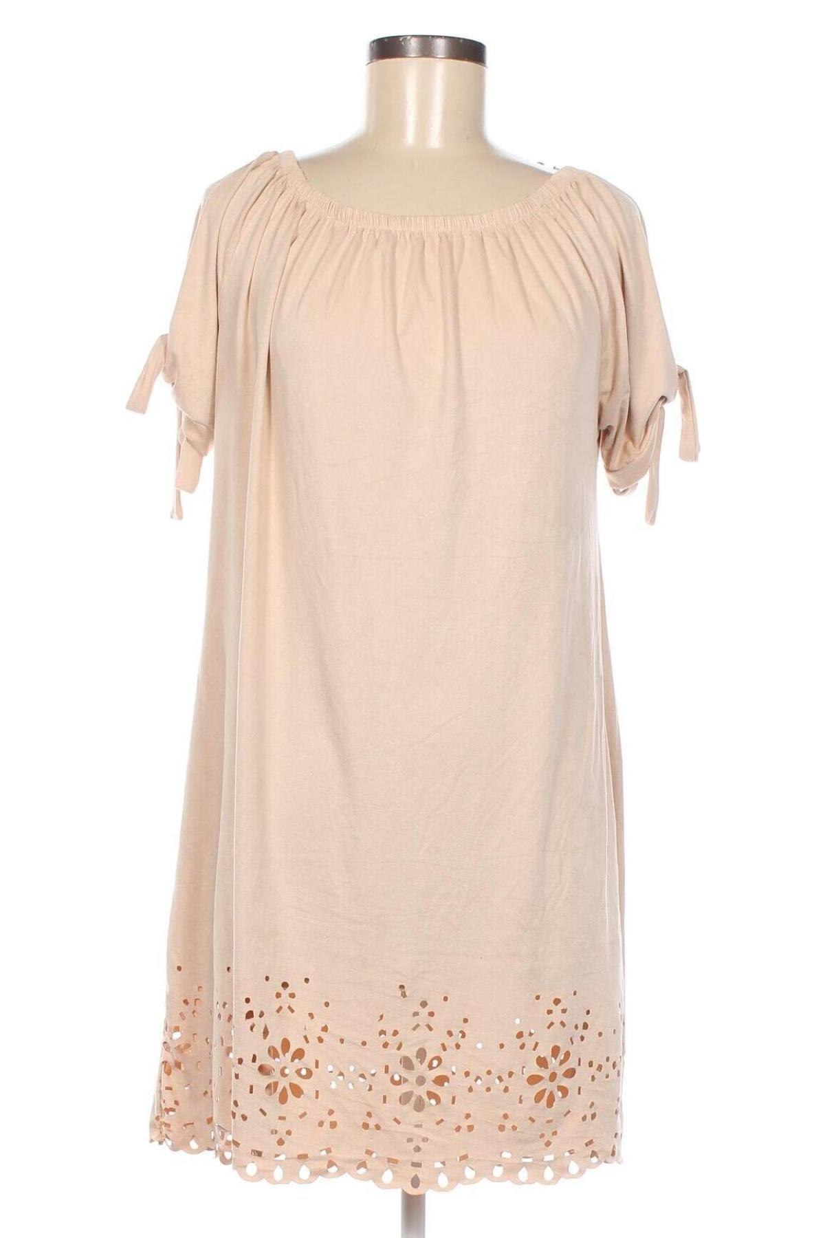 Kleid Colloseum, Größe M, Farbe Beige, Preis € 5,99