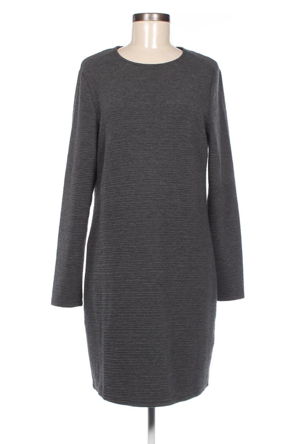 Kleid Cortefiel, Größe L, Farbe Grau, Preis 13,36 €