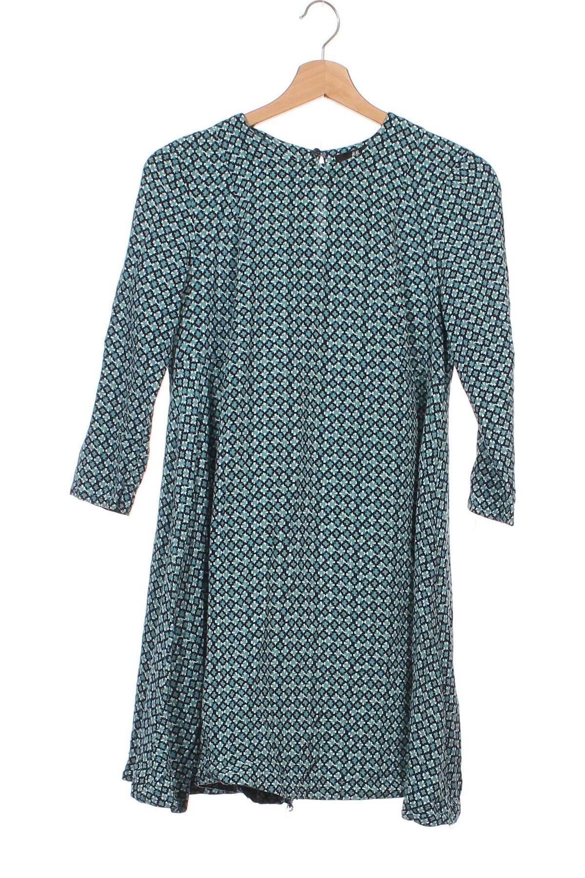 Kleid H&M, Größe XS, Farbe Mehrfarbig, Preis 6,68 €