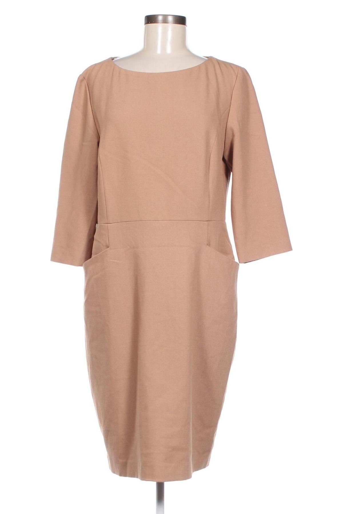 Kleid Hallhuber, Größe XL, Farbe Beige, Preis € 57,06