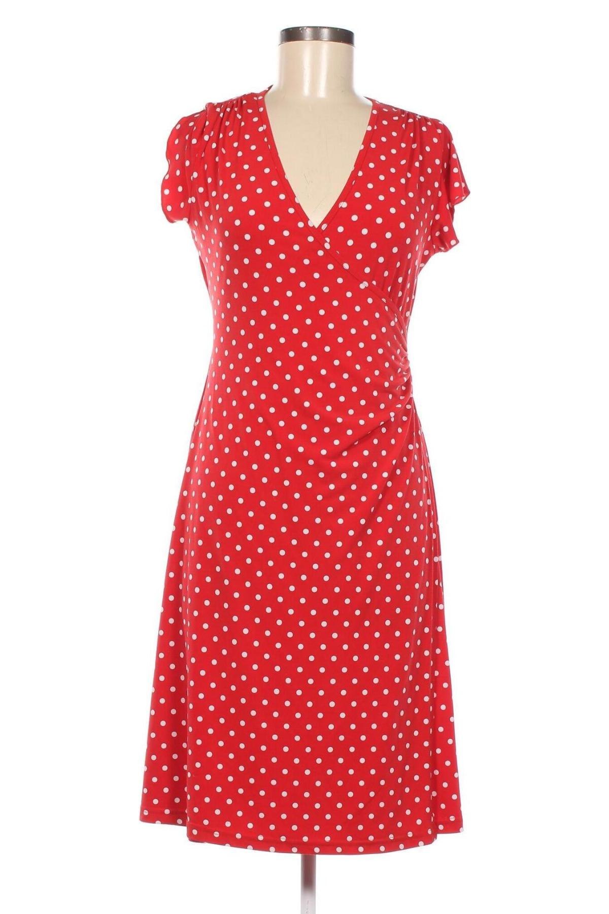 Kleid Hallhuber, Größe L, Farbe Rot, Preis 31,38 €