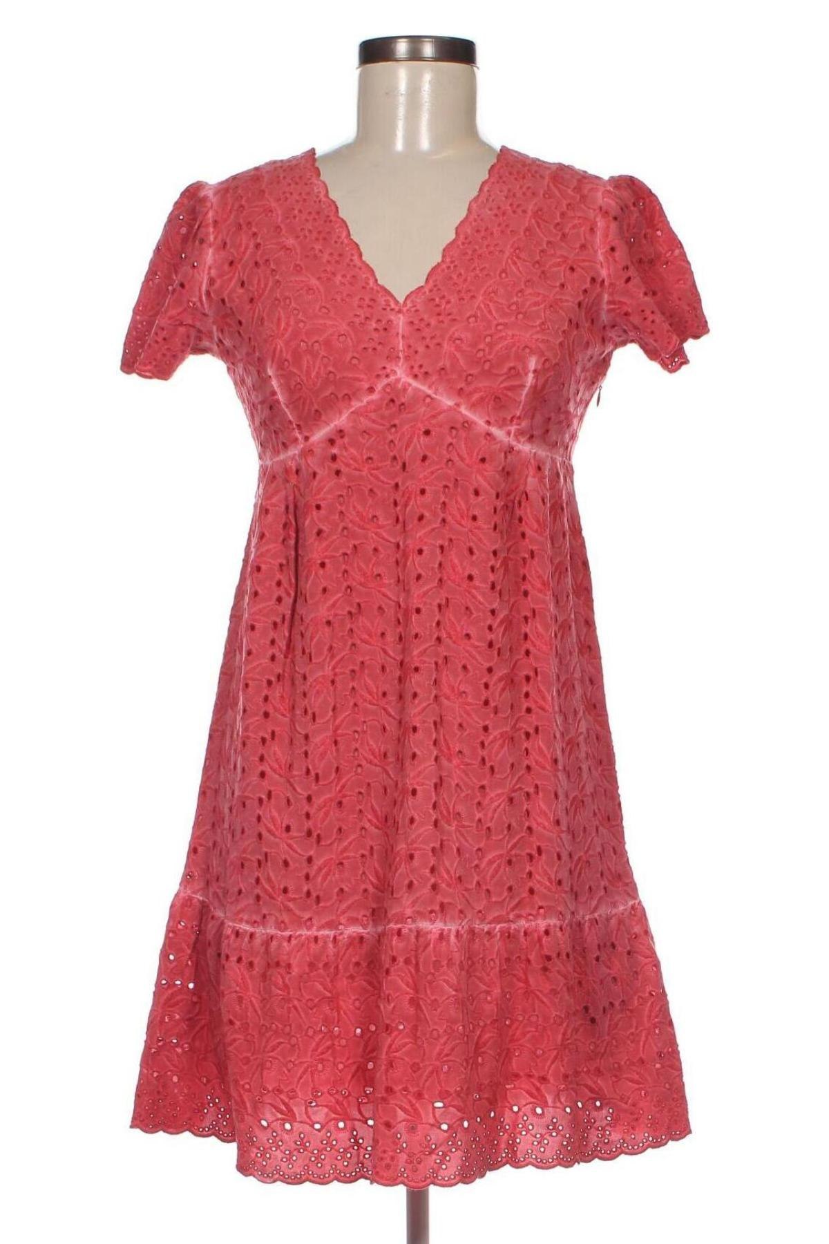 Φόρεμα IKKS, Μέγεθος XS, Χρώμα Ρόζ , Τιμή 67,35 €