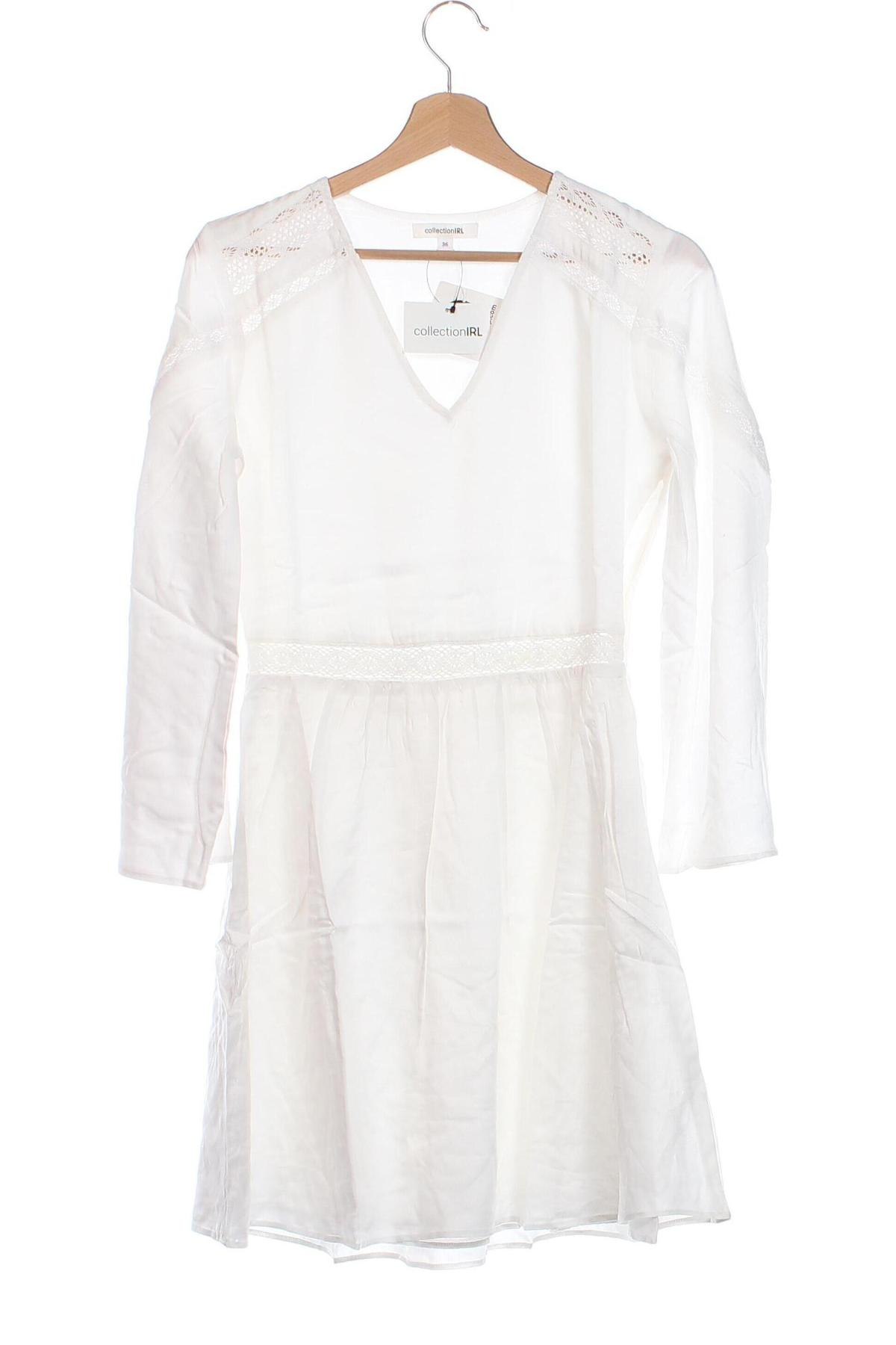 Kleid Irl, Größe S, Farbe Weiß, Preis € 6,64