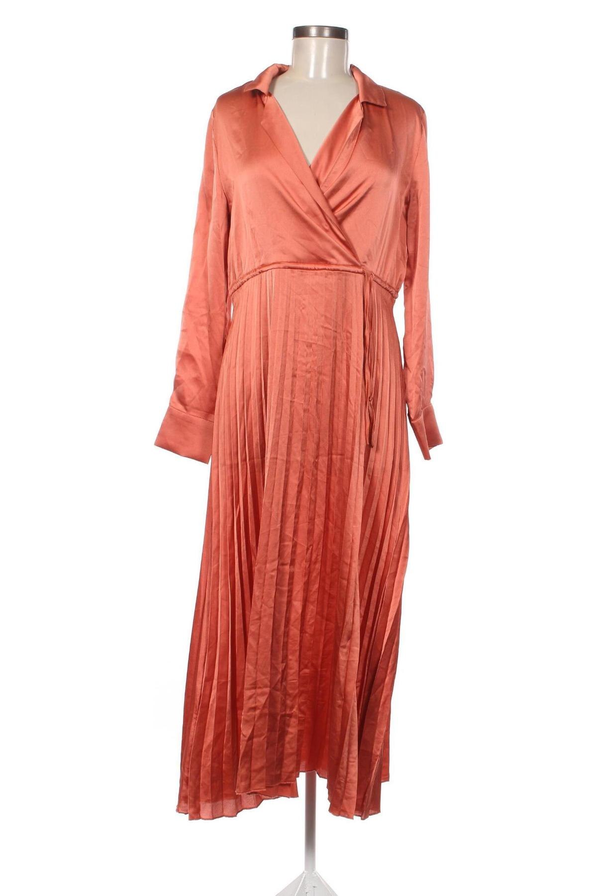 Kleid Mango, Größe S, Farbe Orange, Preis 12,46 €