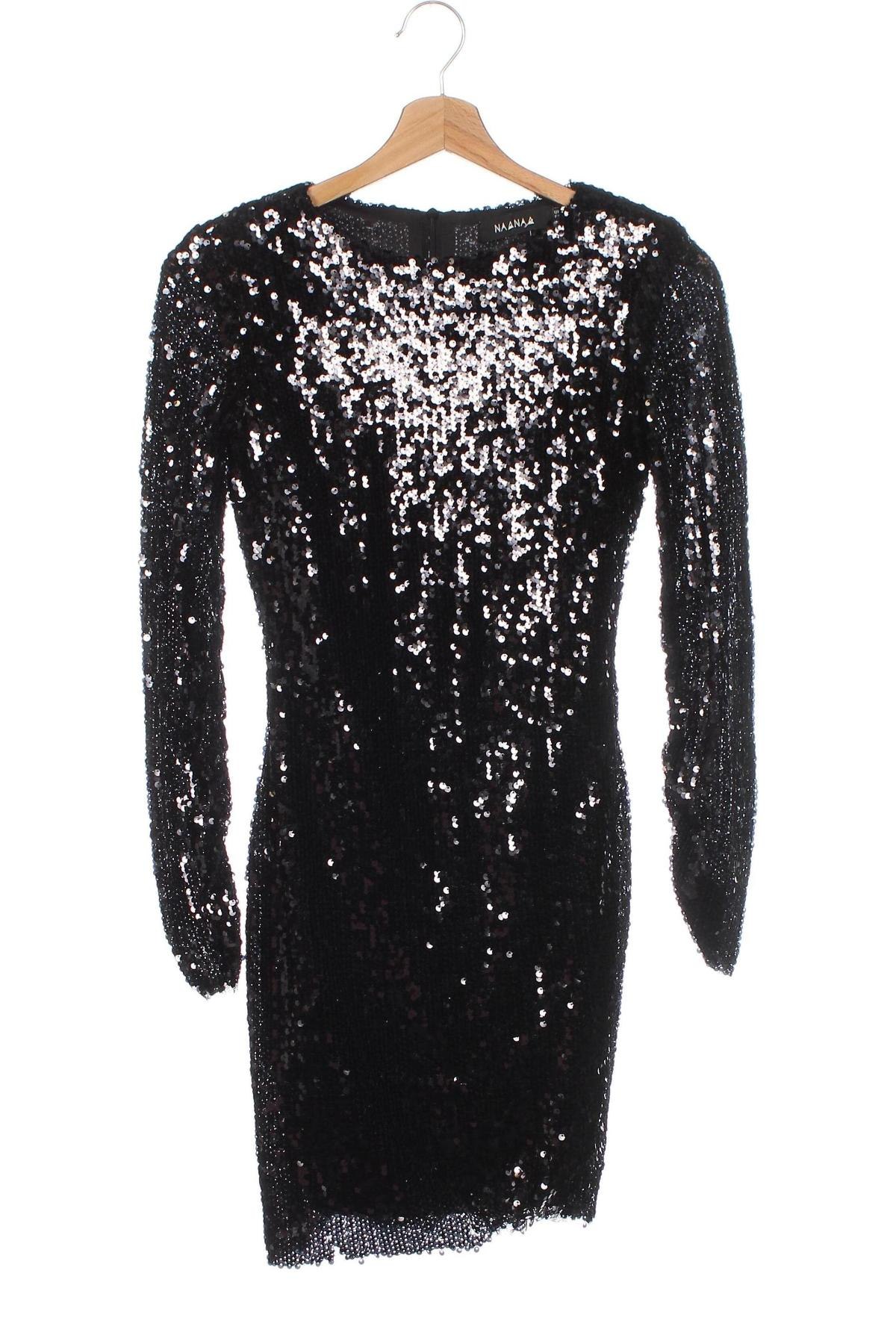 Kleid Naanaa, Größe XS, Farbe Schwarz, Preis € 8,63