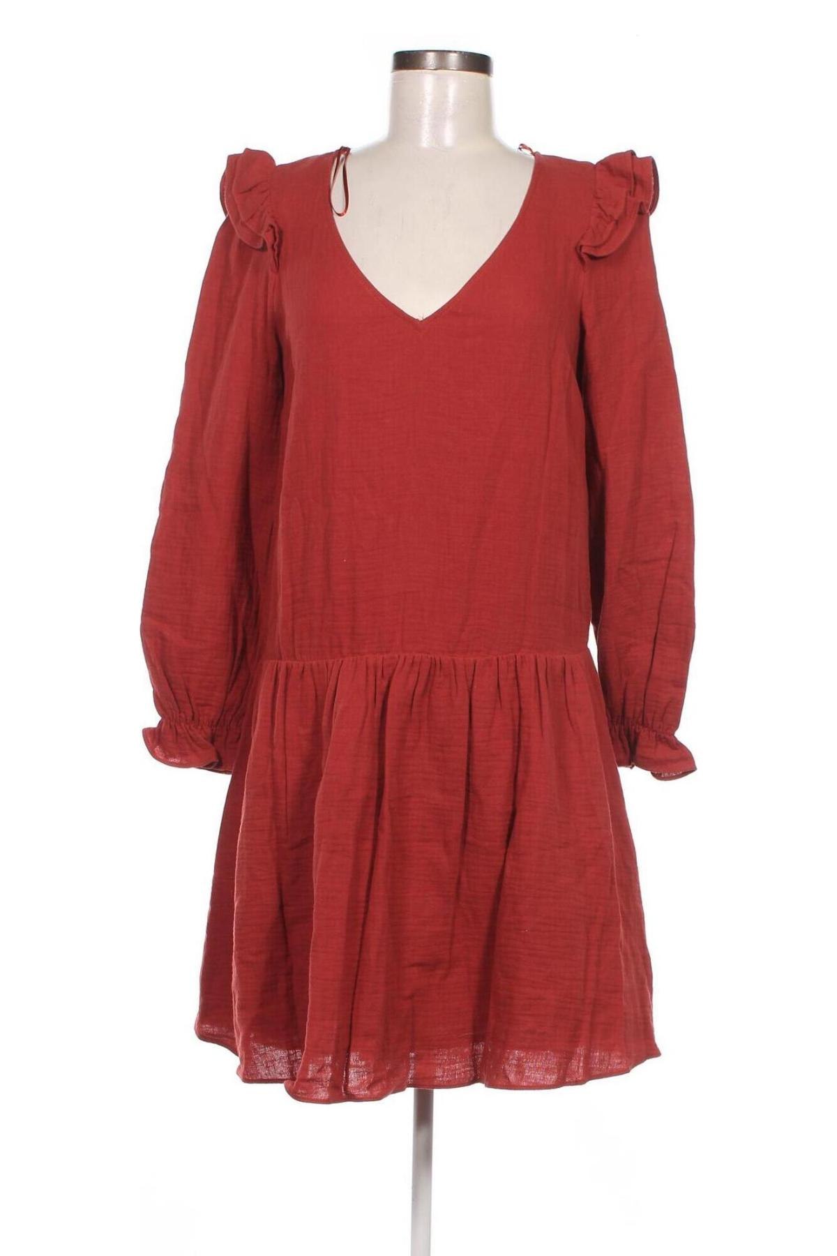 Φόρεμα Naf Naf, Μέγεθος M, Χρώμα Πορτοκαλί, Τιμή 18,37 €