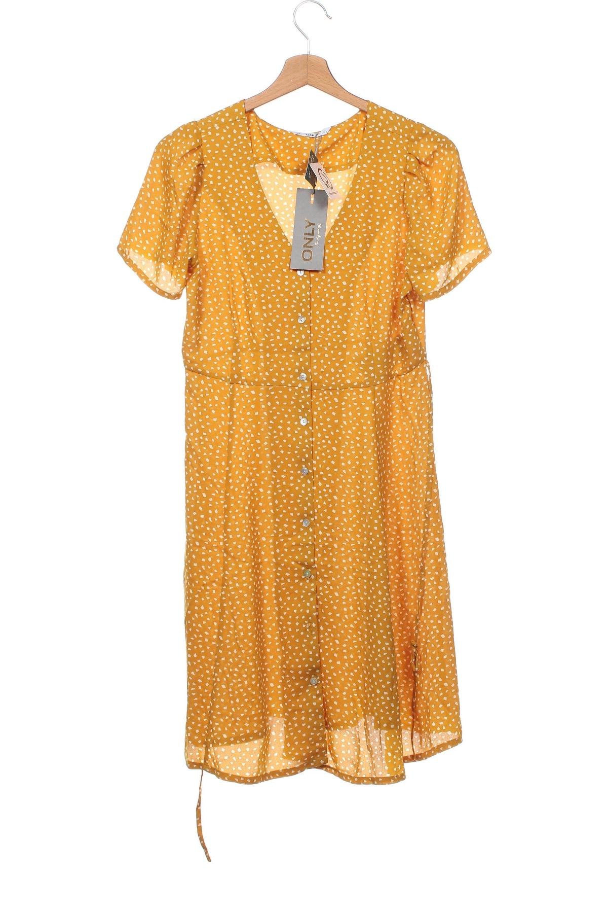 Φόρεμα ONLY, Μέγεθος XS, Χρώμα Κίτρινο, Τιμή 31,96 €