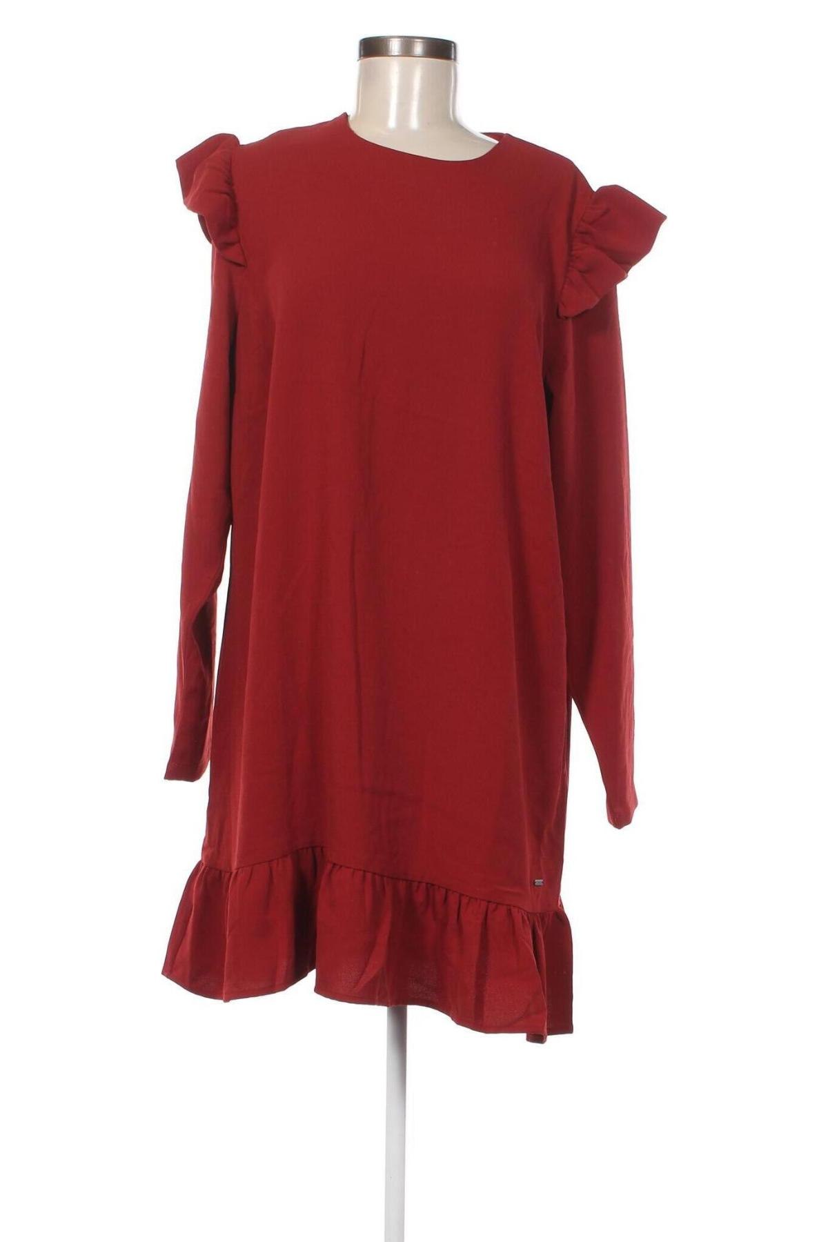 Kleid Pepe Jeans, Größe L, Farbe Rot, Preis 37,59 €